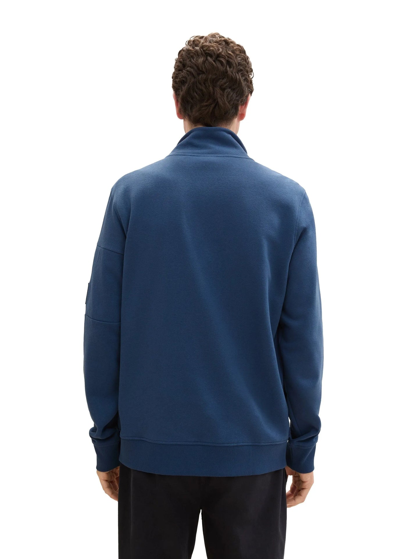 Tom Tailor GmbH – Tom Tailor Herren Sweatjacke mit Stehkragen