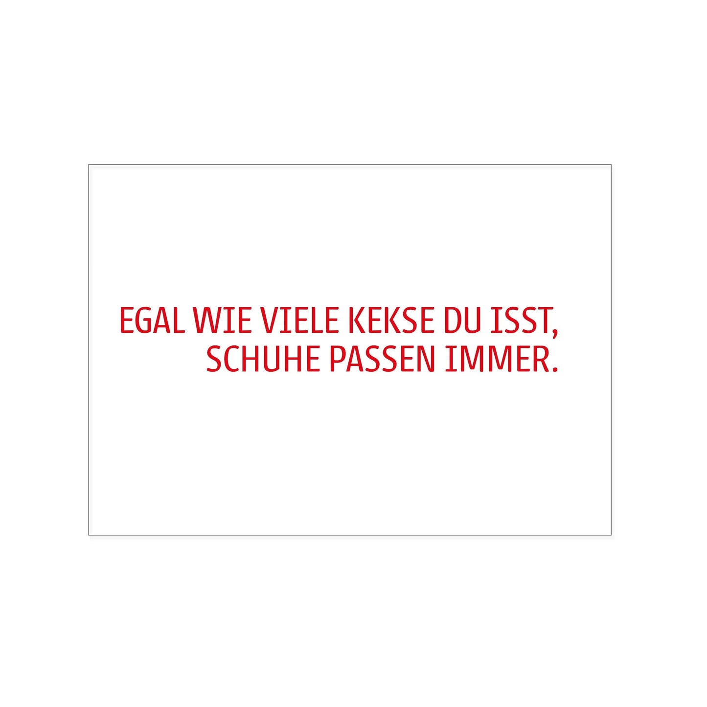 17;30 Hamburg – 17;30 Hamburg Postkarte quer, Kekse