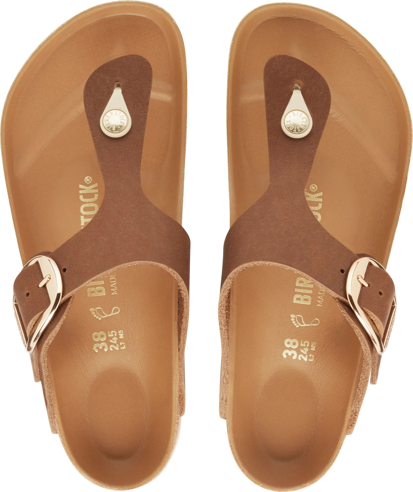 Birkenstock – Birkenstock Damen Schuh Gizeh Big Buckle LEOI