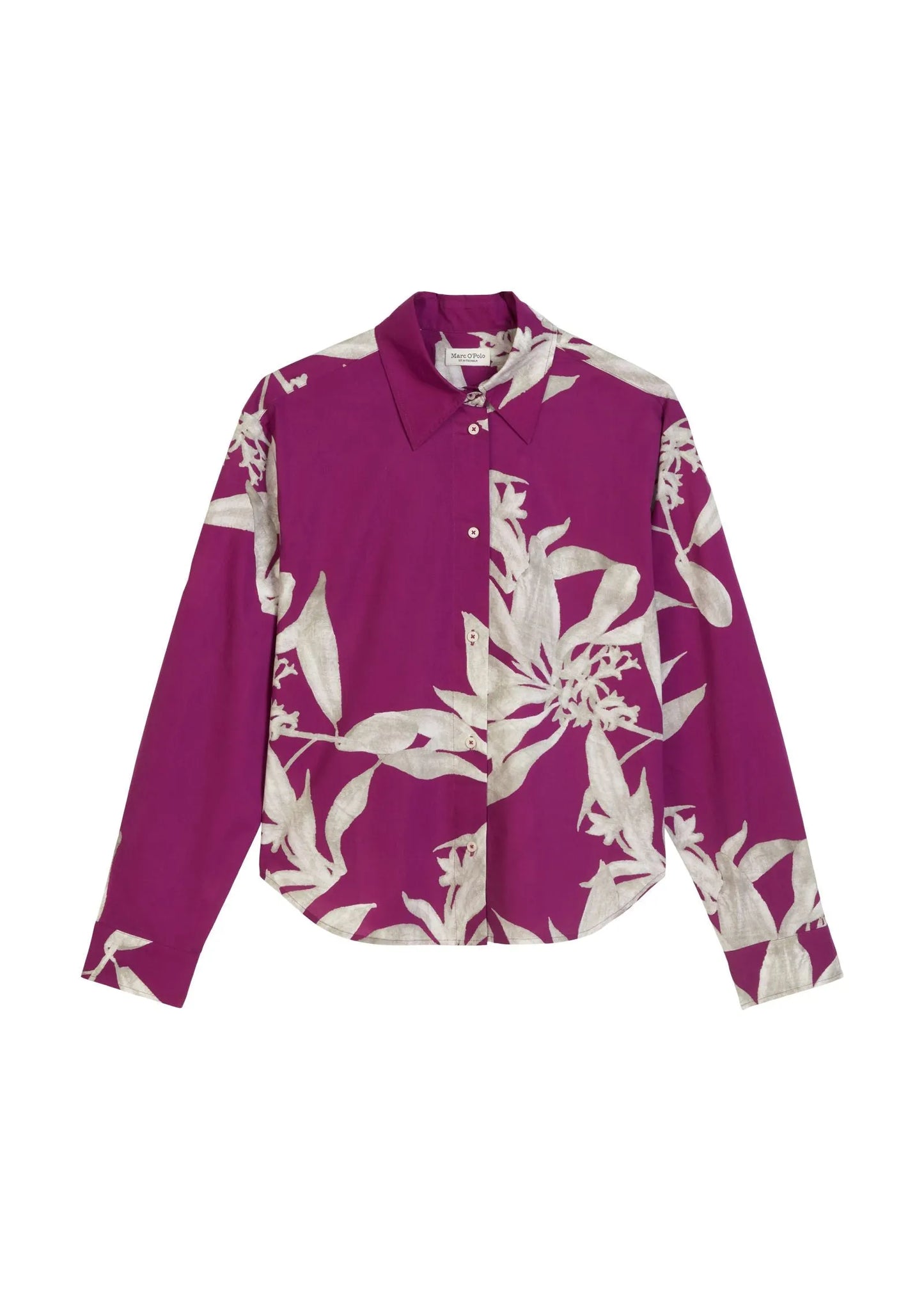 Marc O'Polo – Marc O'Polo Damen Bluse cropped