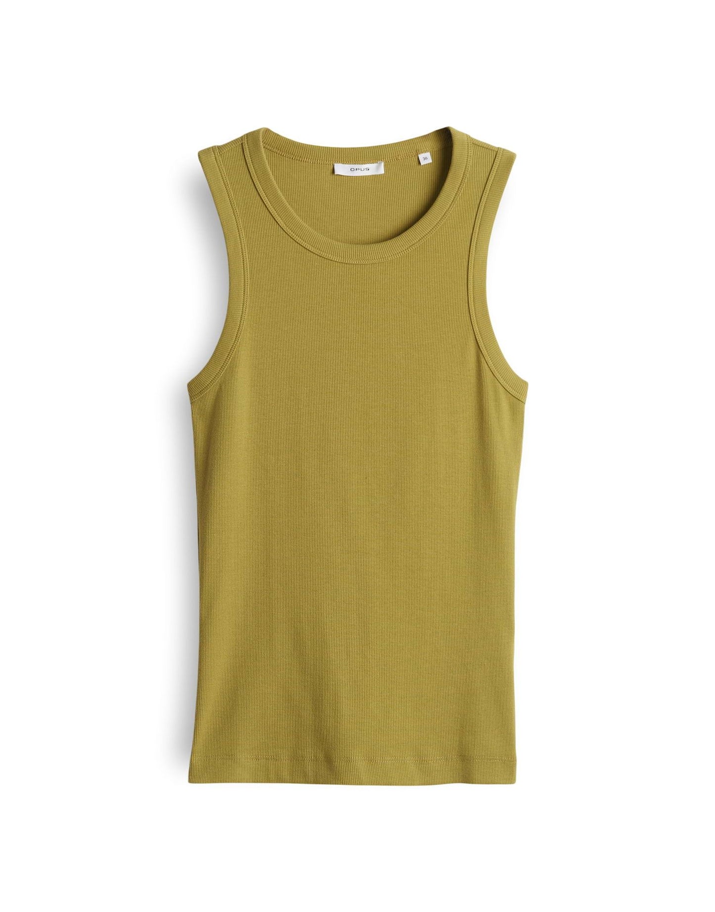 Opus Damen Tanktop Ilesso gelb