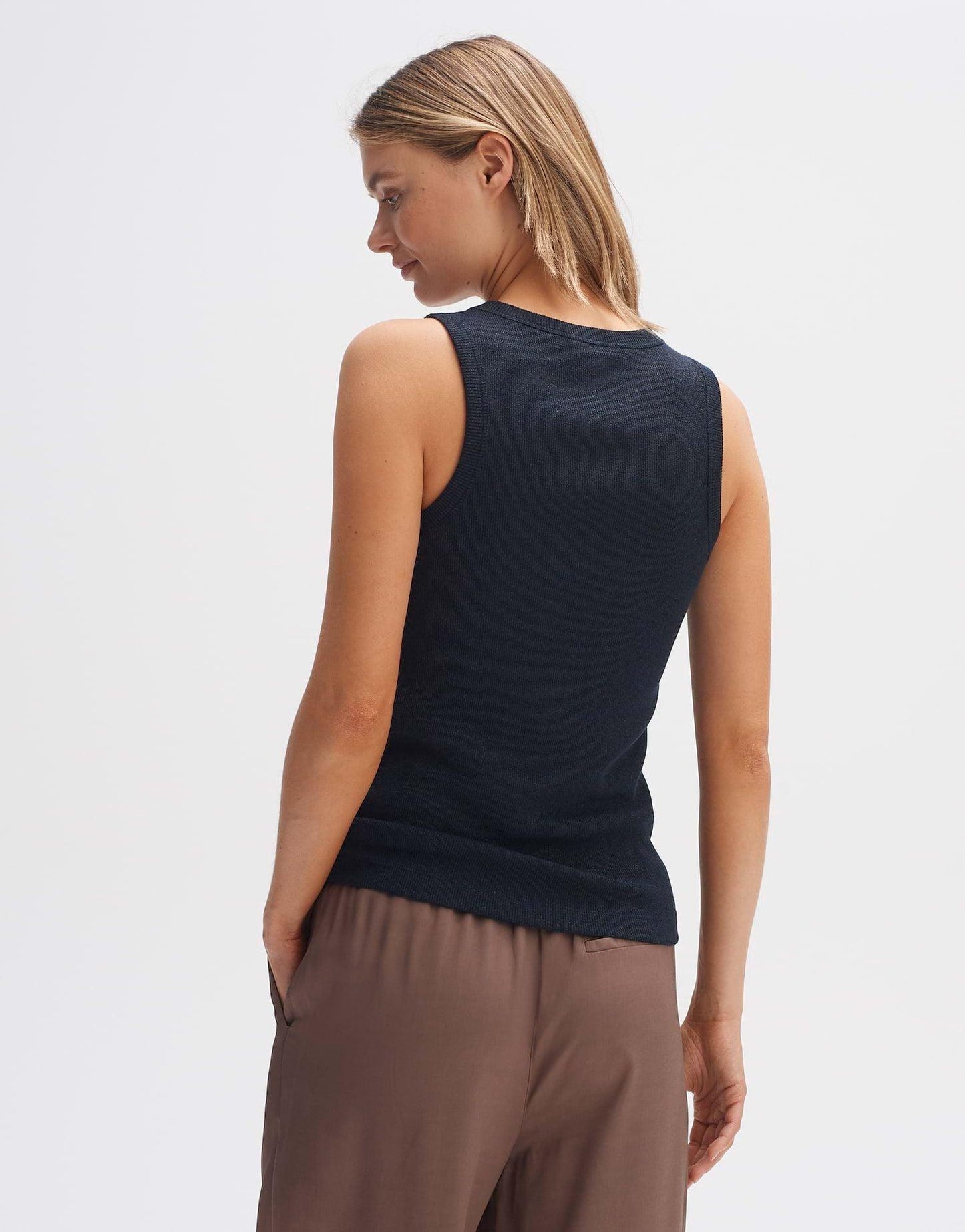 Opus Damen Top blau