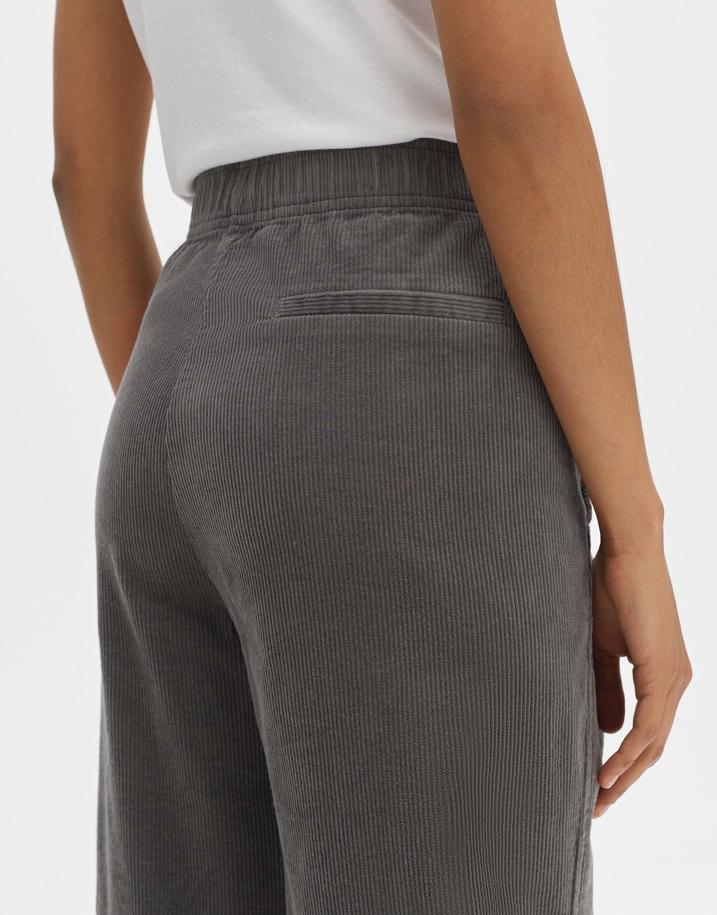 Opus Damen Hose Mileni casual grau