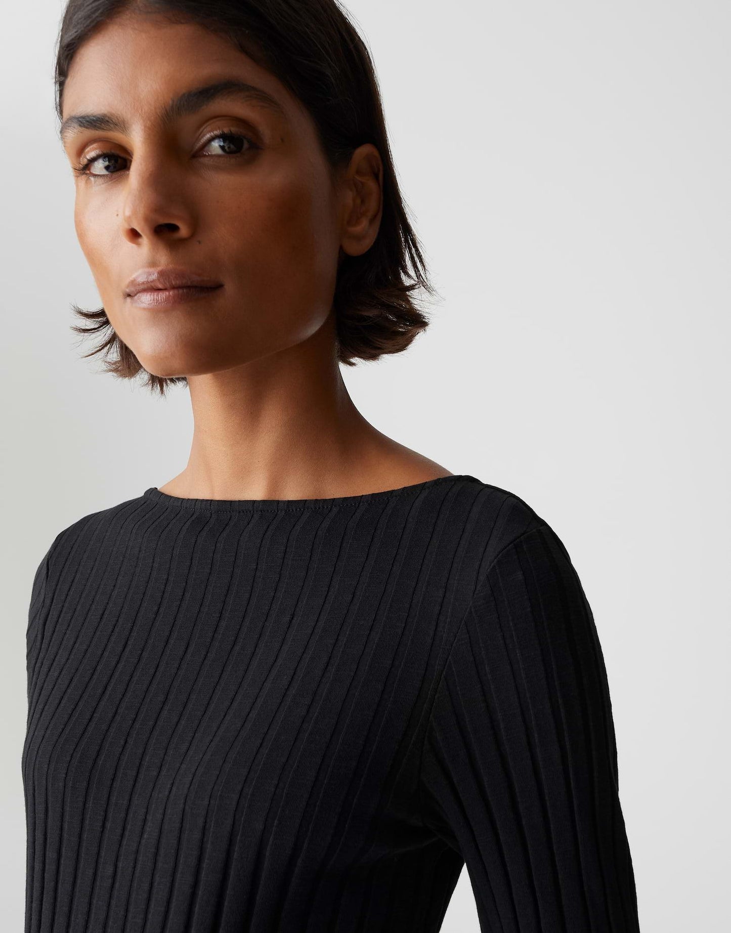 Opus Damen Shirt schwarz