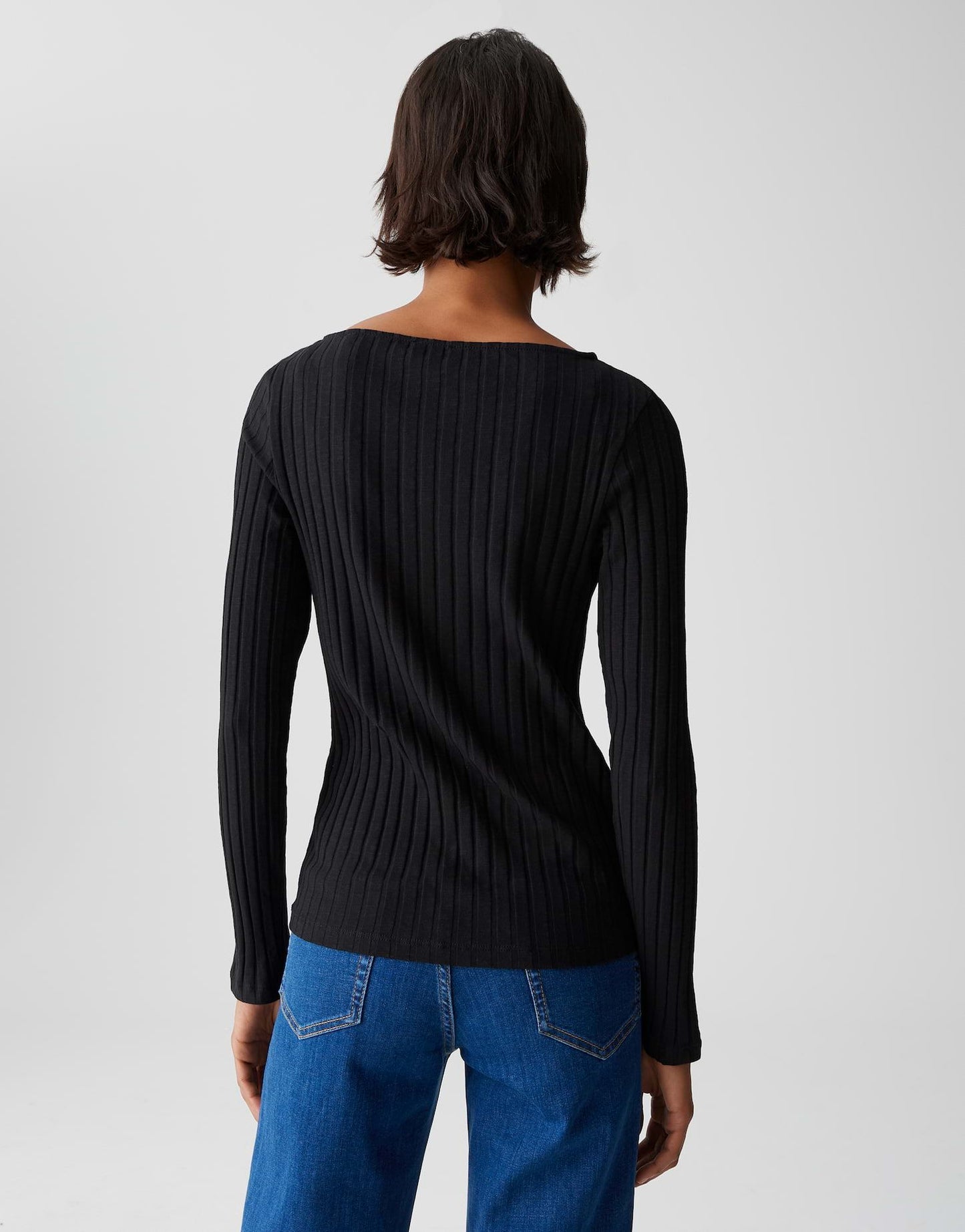 Opus Damen Shirt schwarz