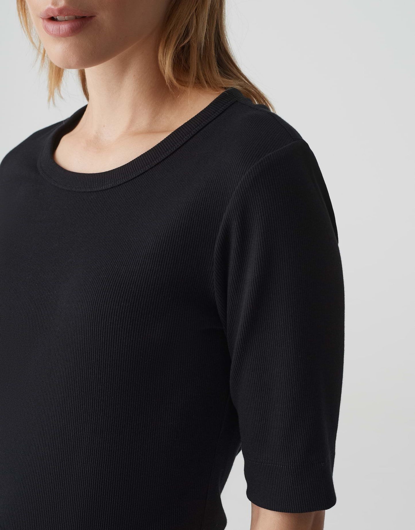 Opus Damen Shirt Sustafa schwarz