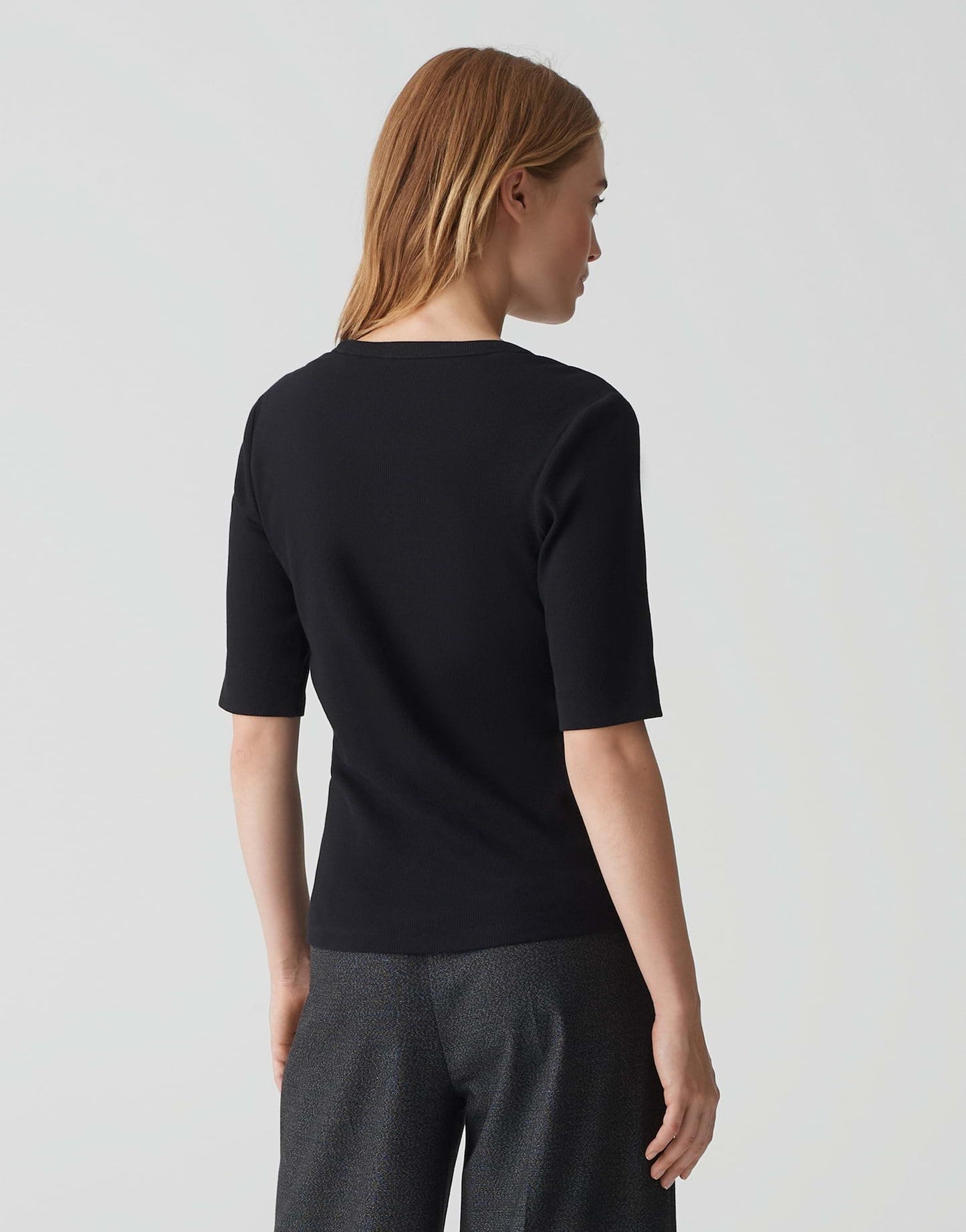 Opus Damen Shirt Sustafa schwarz