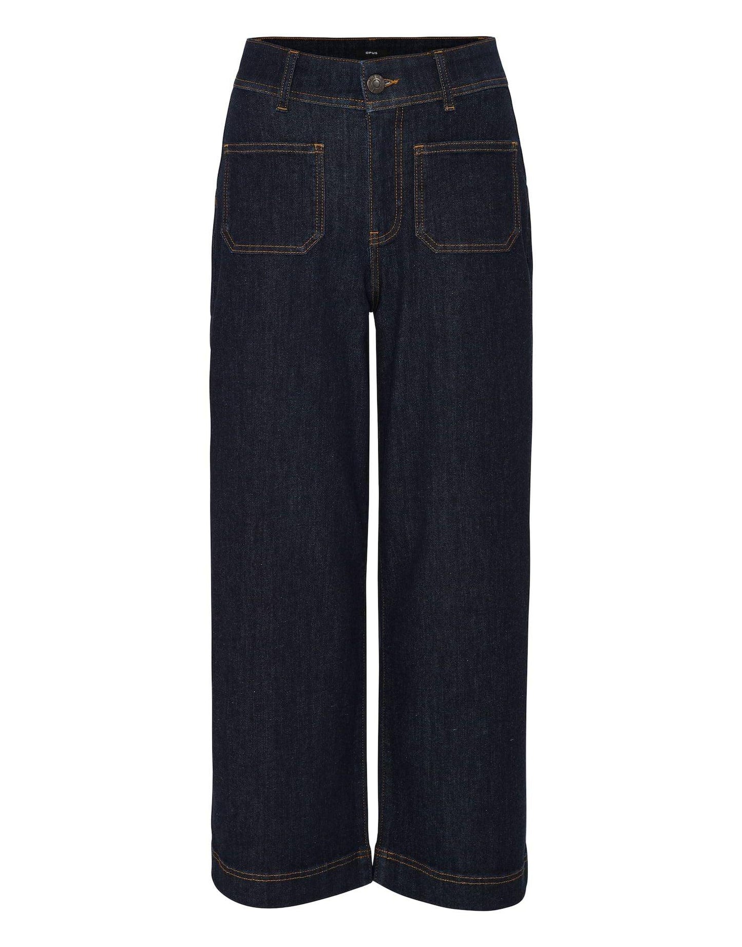 Opus Damen Jeans Macona blue blau