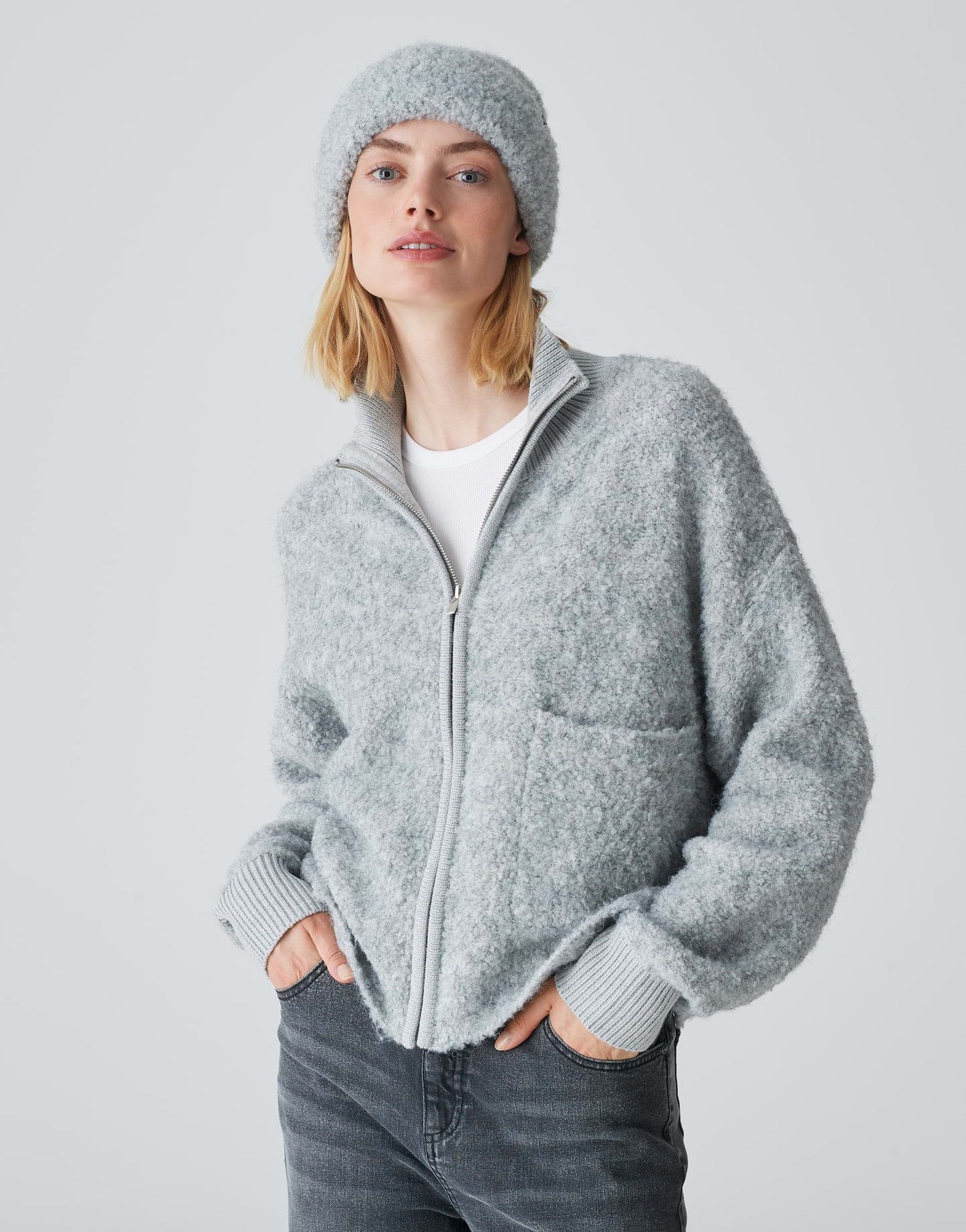 Acurly cap grau