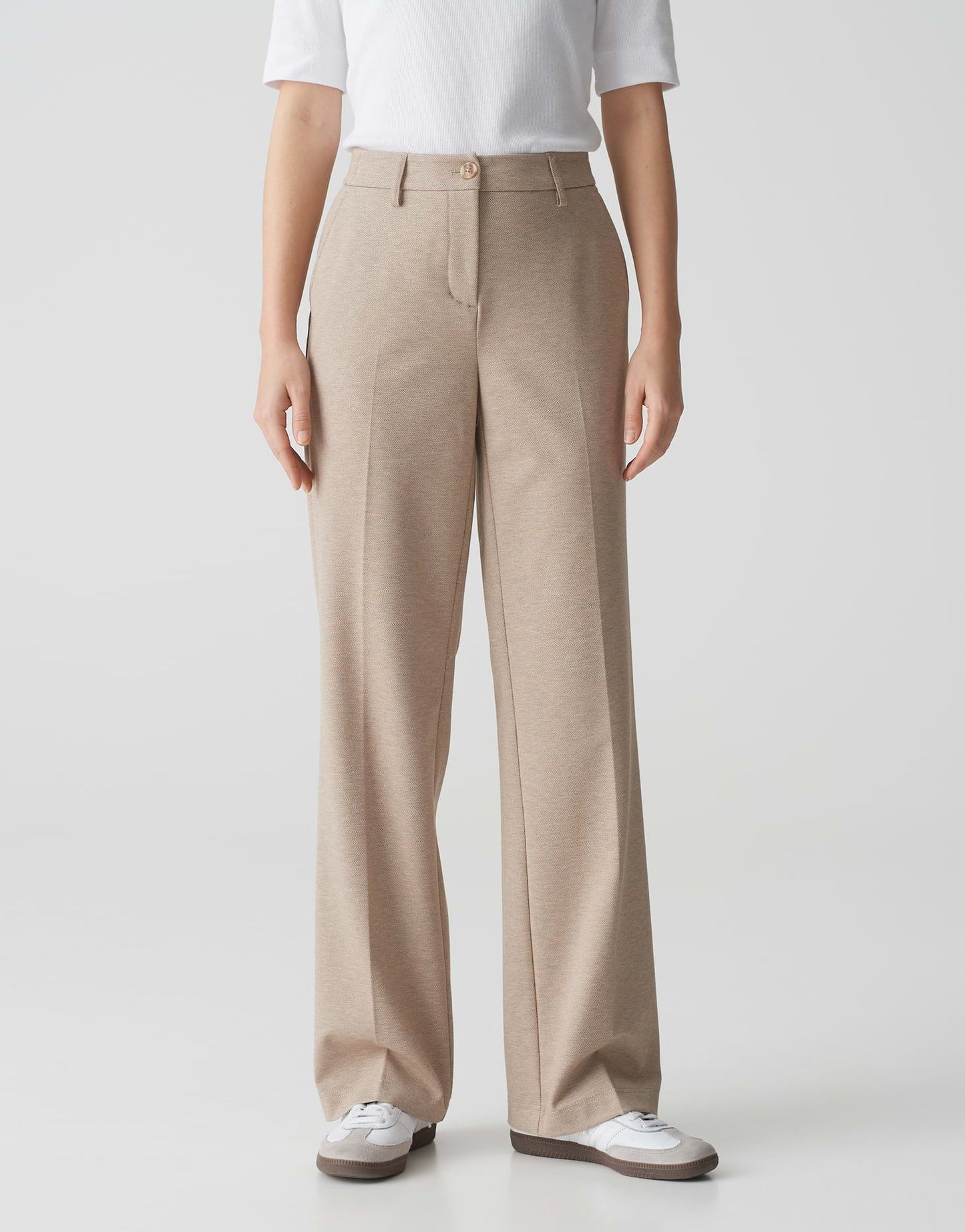 Opus Damen Hose Mauno city beige