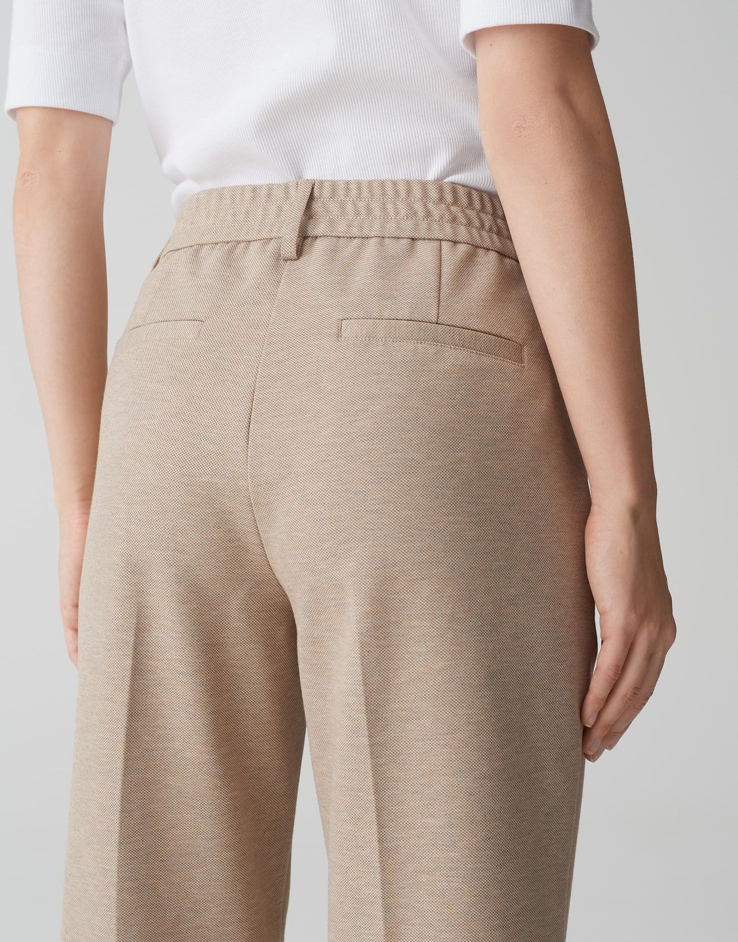 Opus Damen Hose Mauno city beige