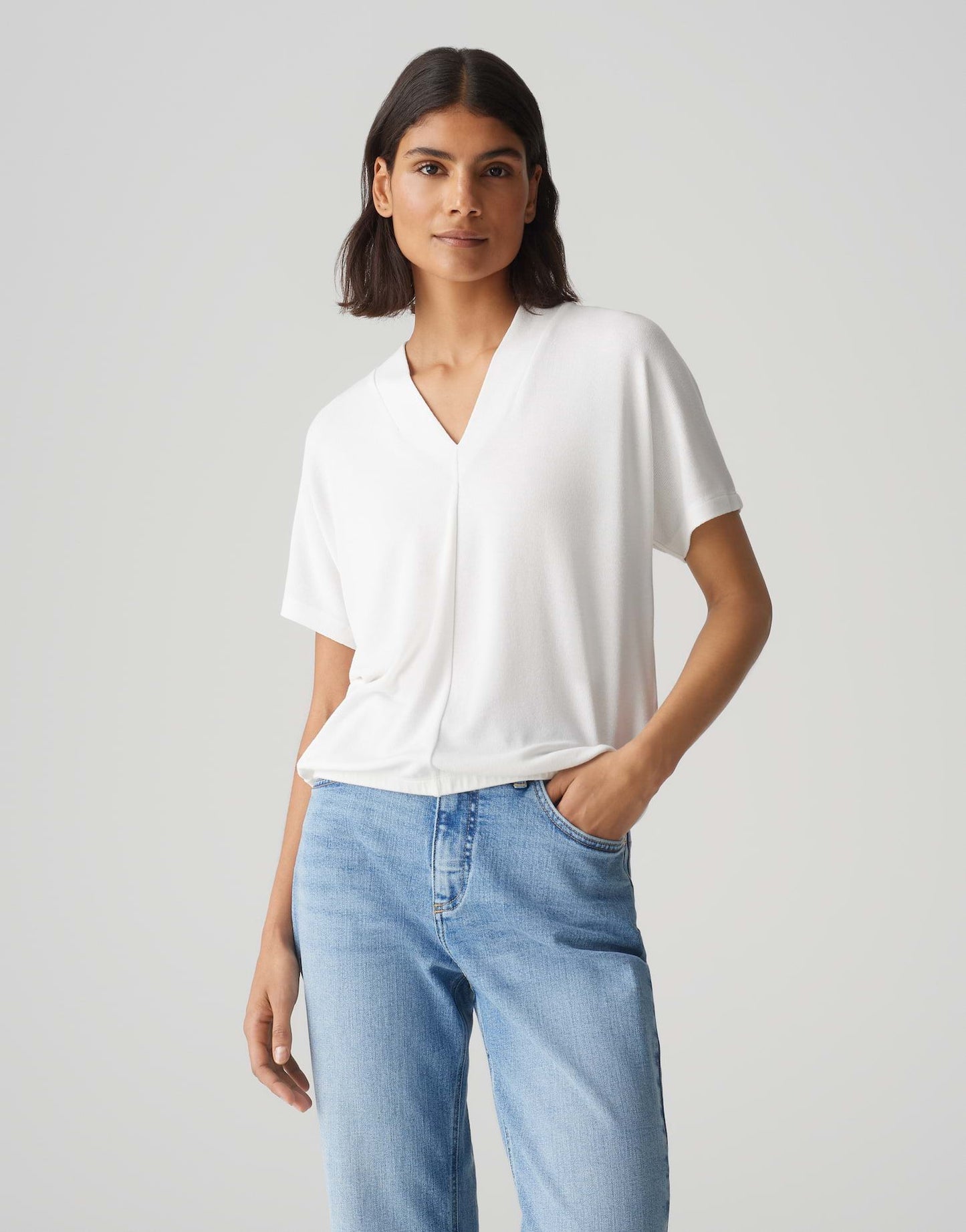 OPUS Damen Shirt weiß