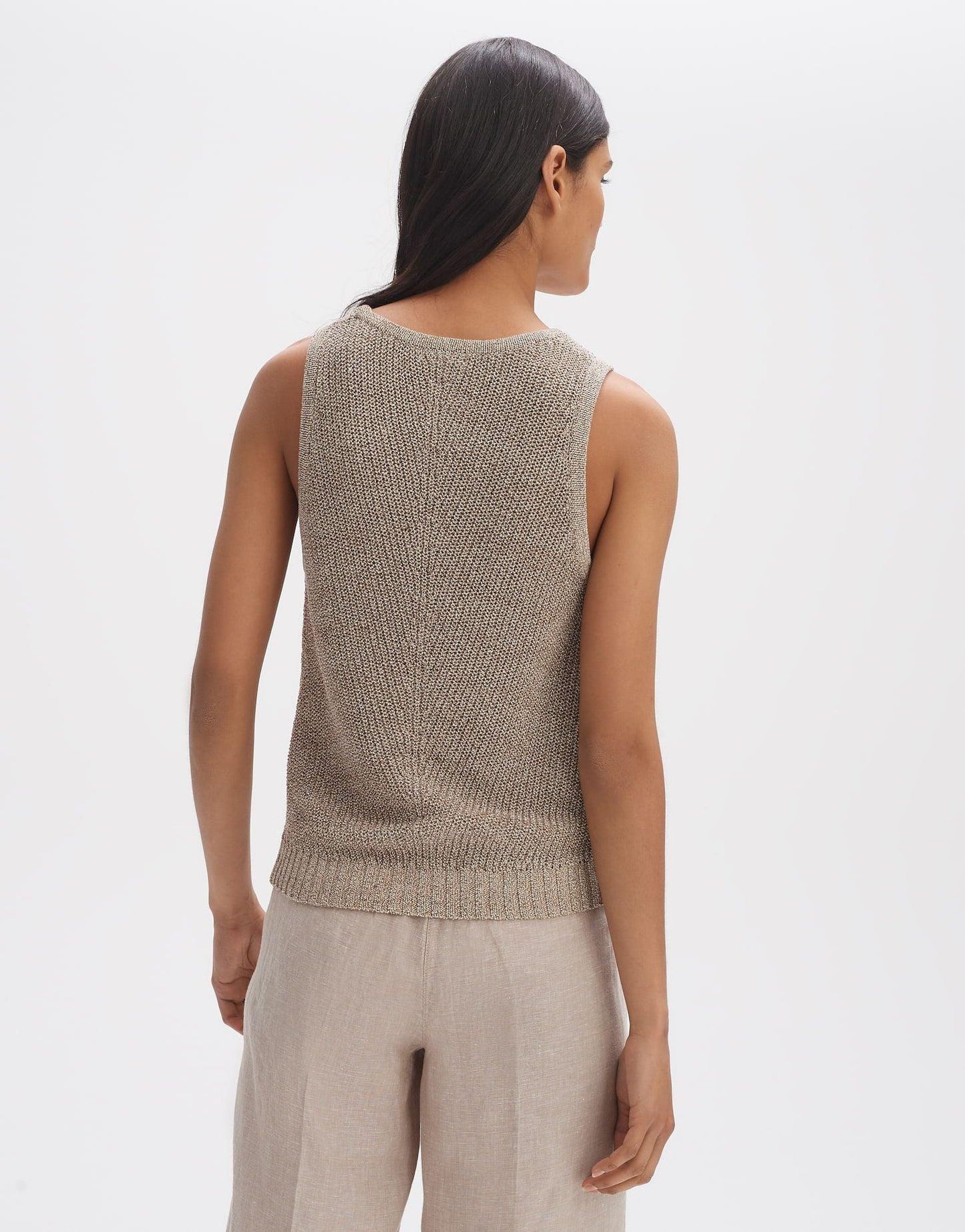 Opus Damen Top braun