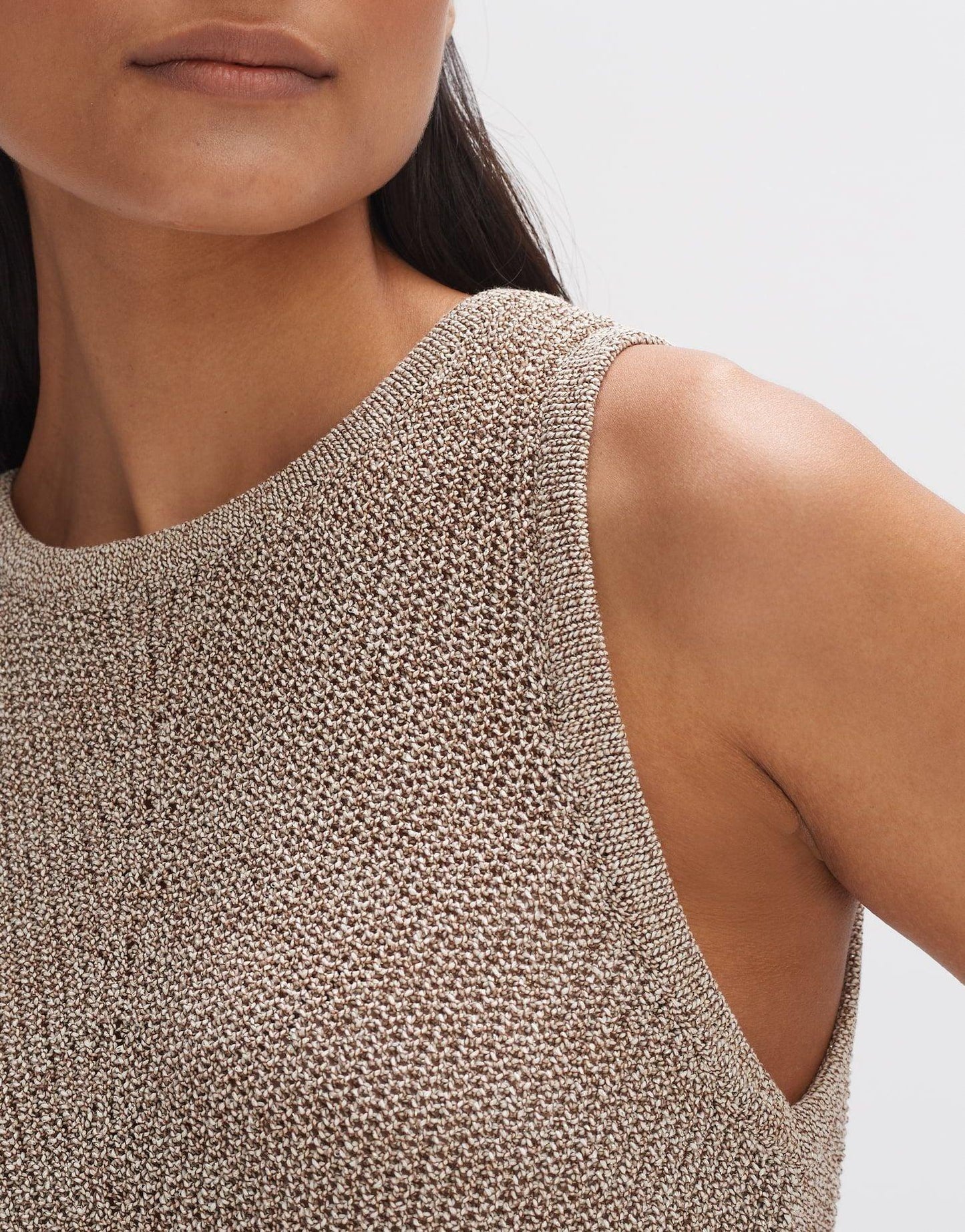 Opus Damen Top braun