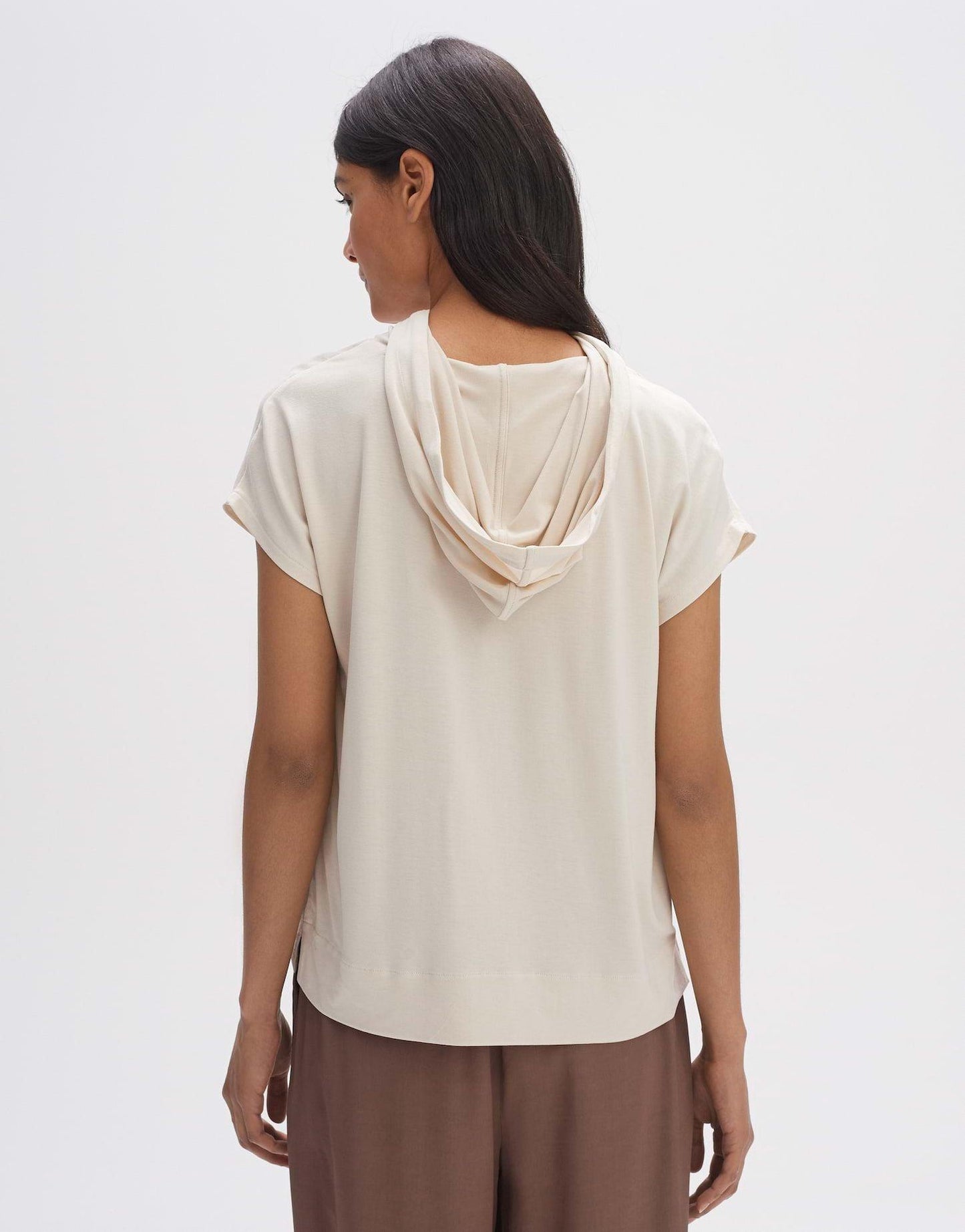 Opus Damen T-Shirt beige