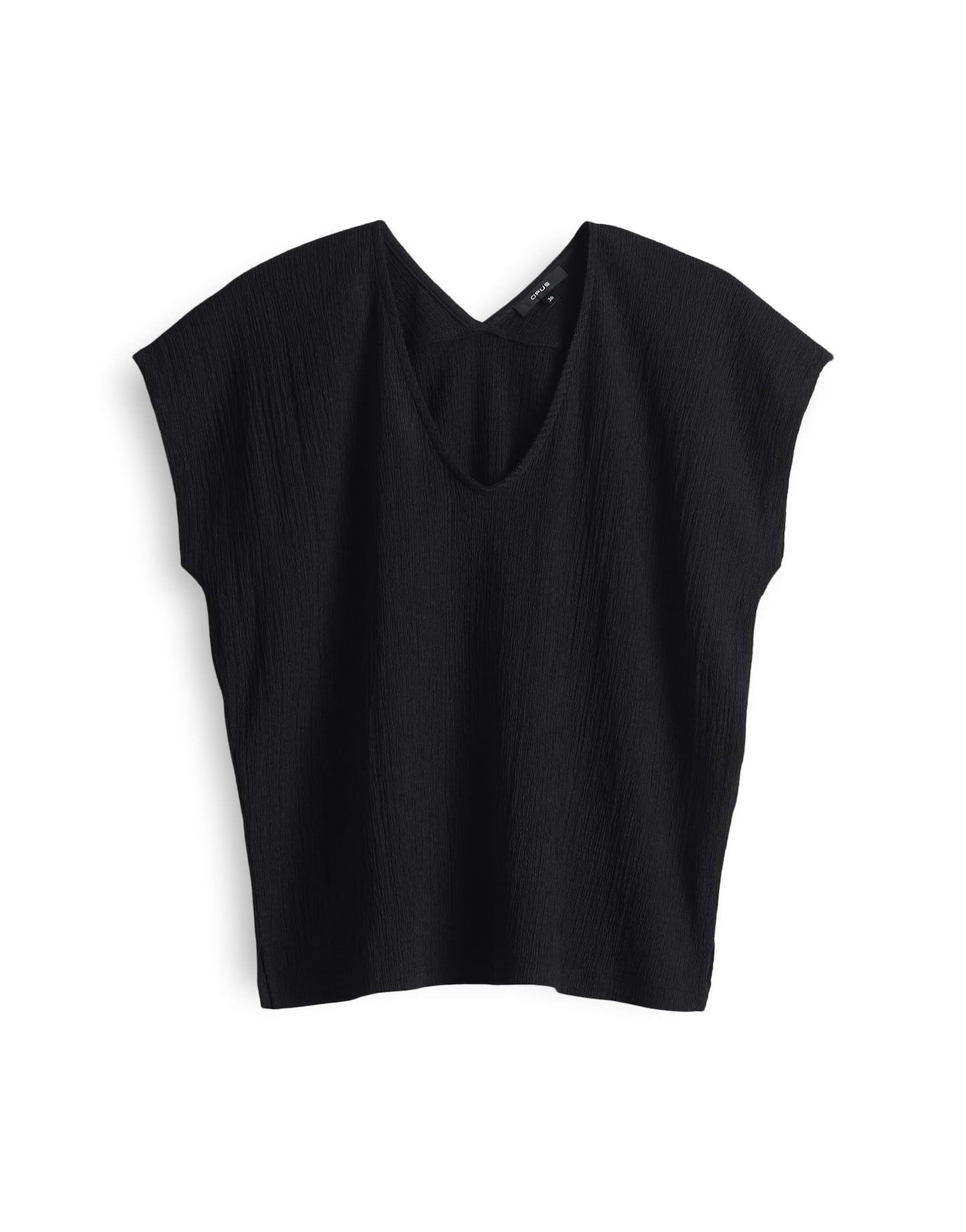 Opus Damen T-Shirt Sirukus structure 44 schwarz