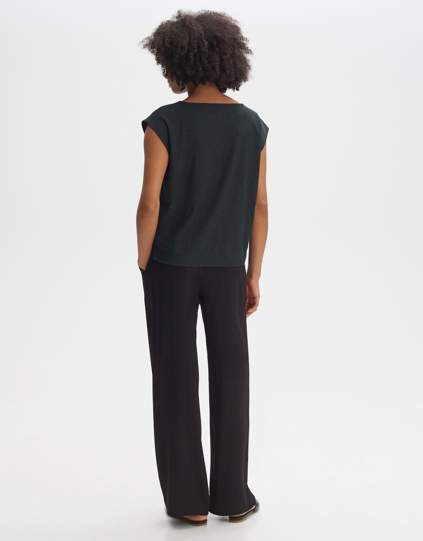 Opus Damen Shirt Sefuro schwarz