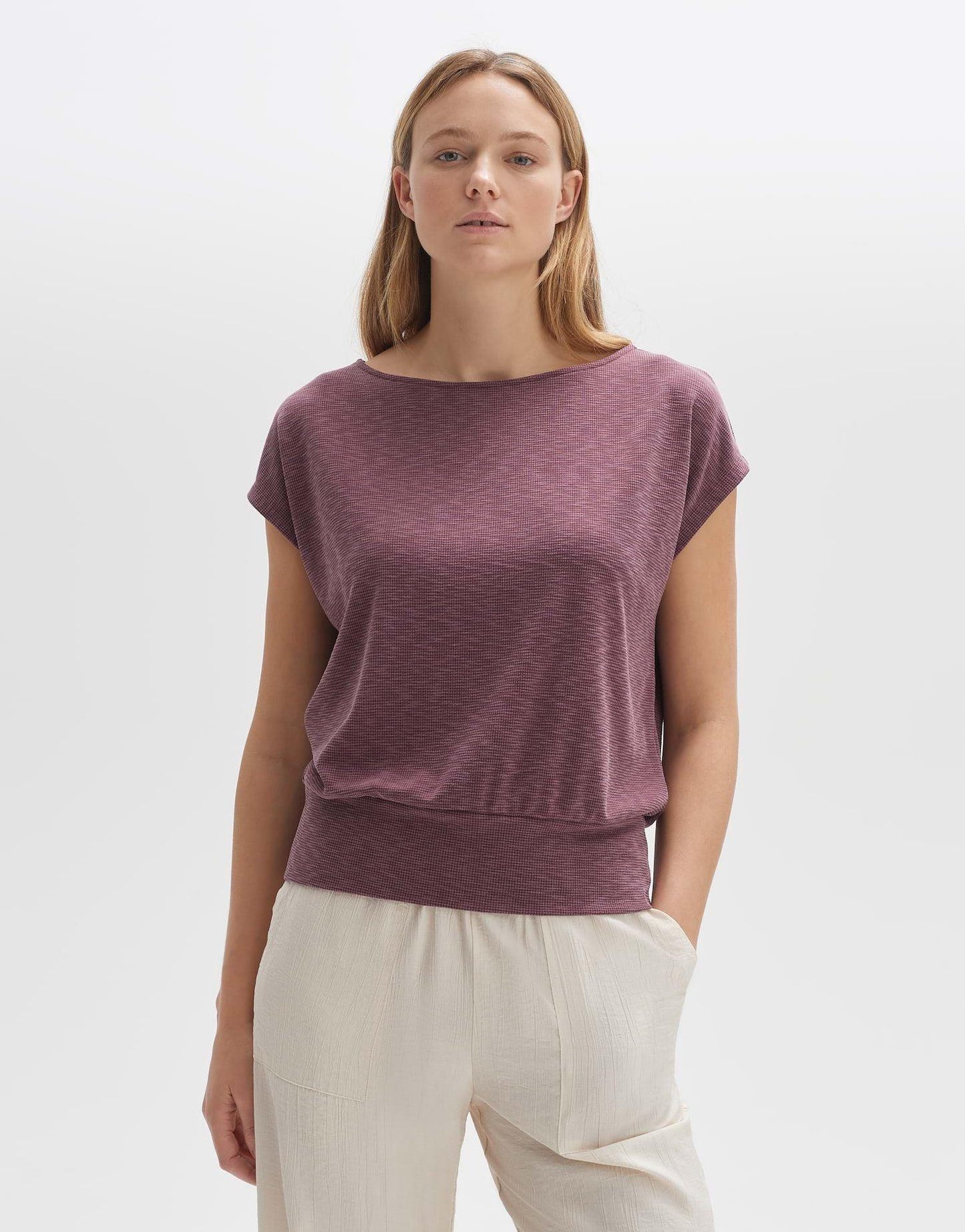 OPUS Damen Bluse Swoffi rot