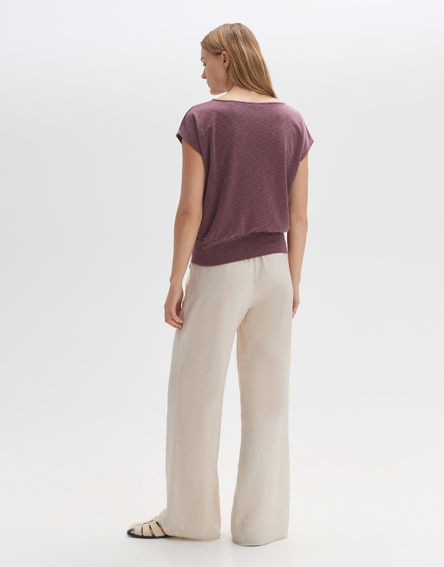 OPUS Damen Bluse Swoffi rot