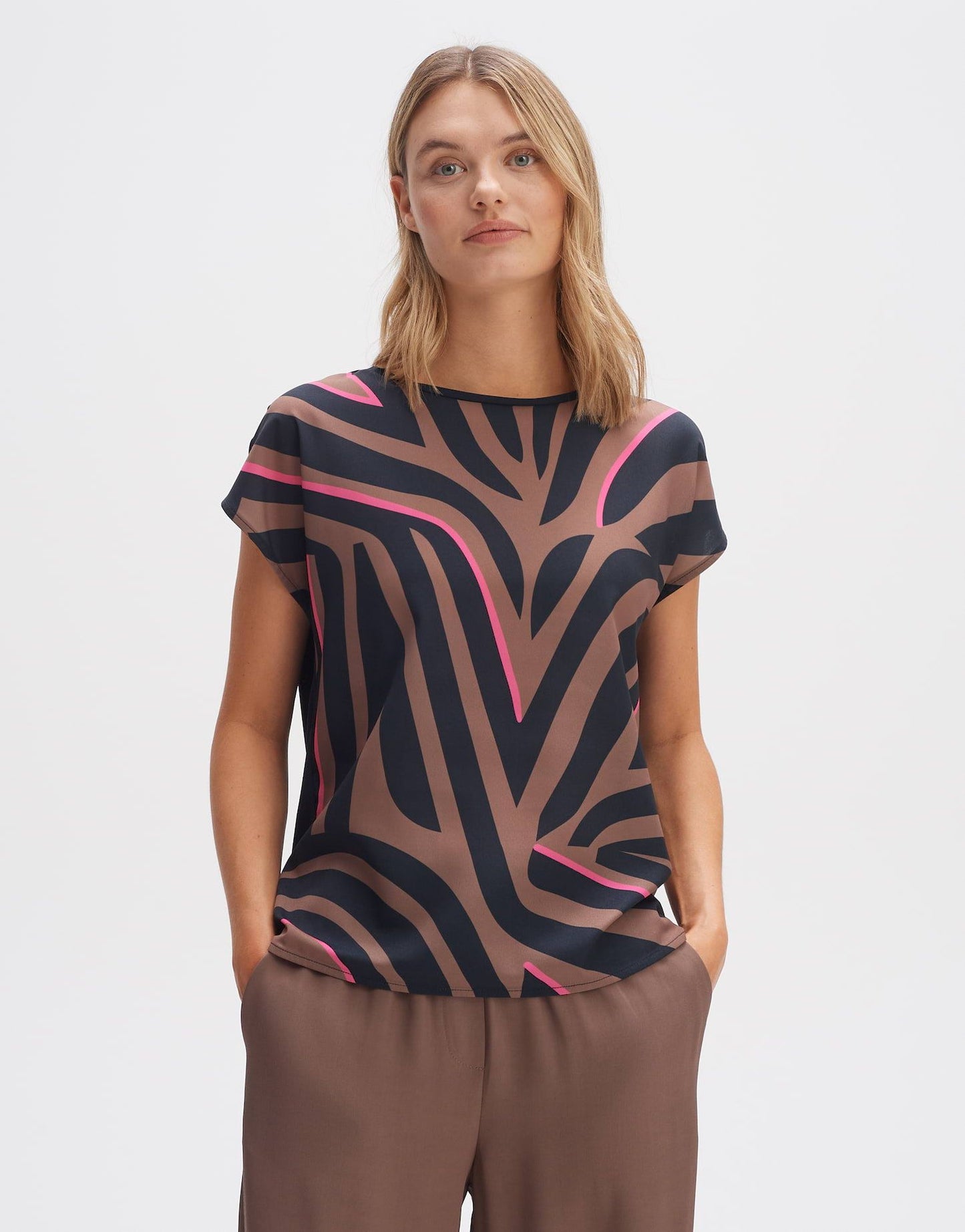 Sevela print braun