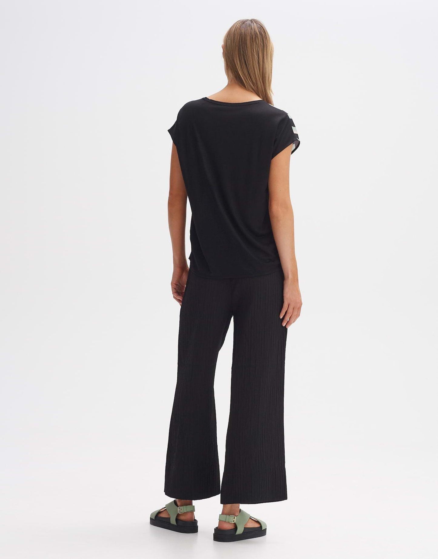 Opus Damen T-Shirt grün