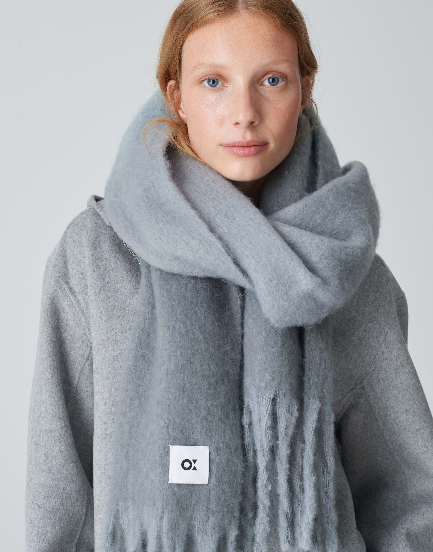 Amovi scarf grau
