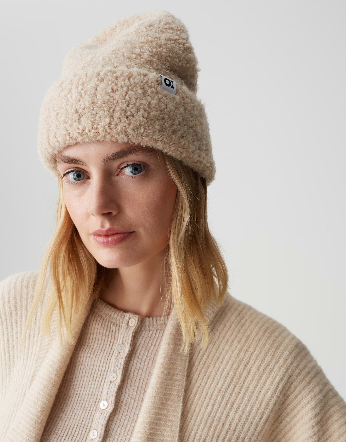 Opus Damen Mütze Awomi cap beige