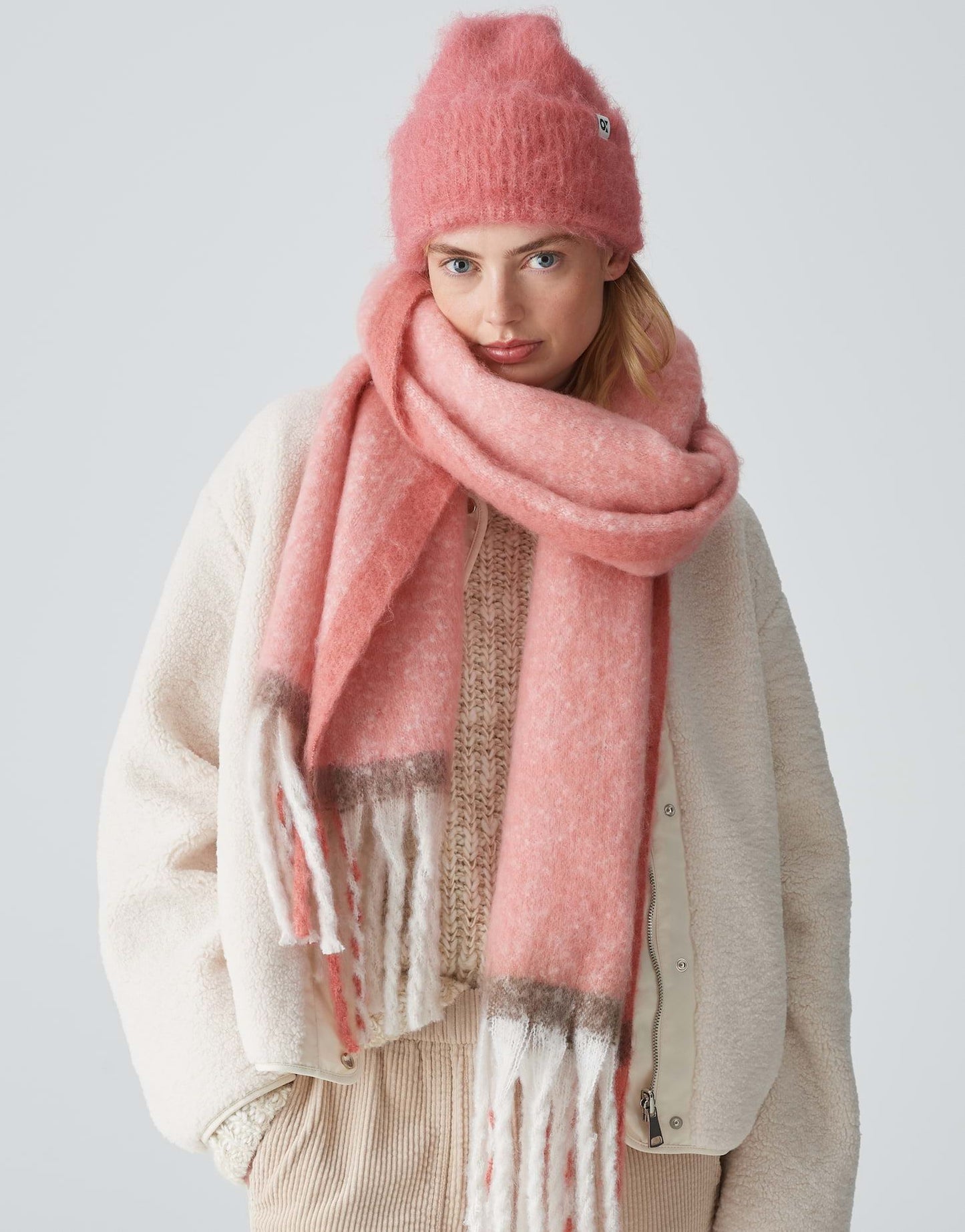 Opus Damen Mütze Atilly rosa