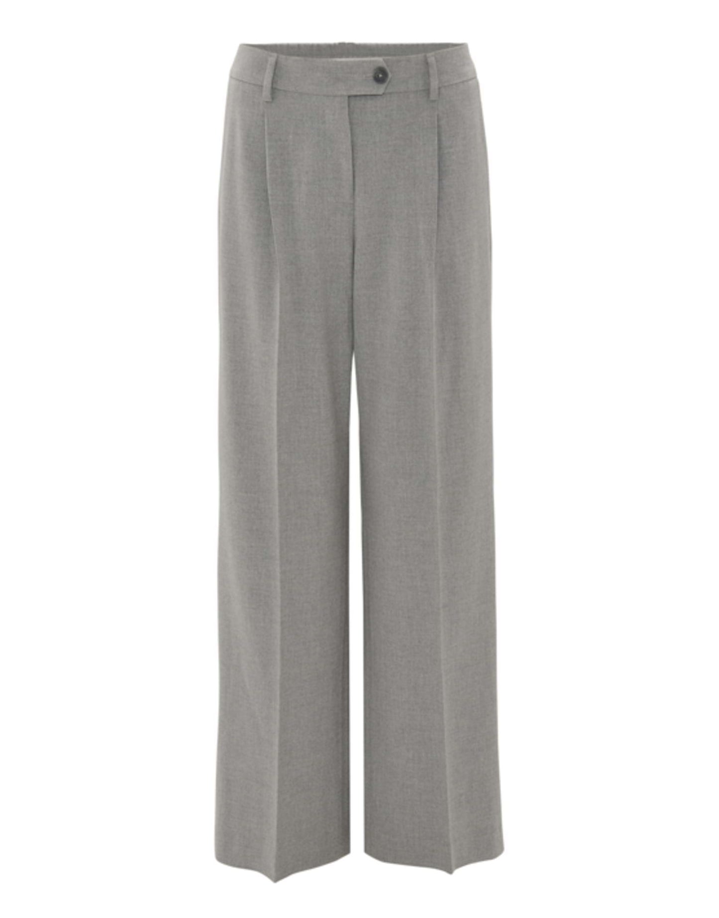 Opus Damen Tuchhose Morina grau