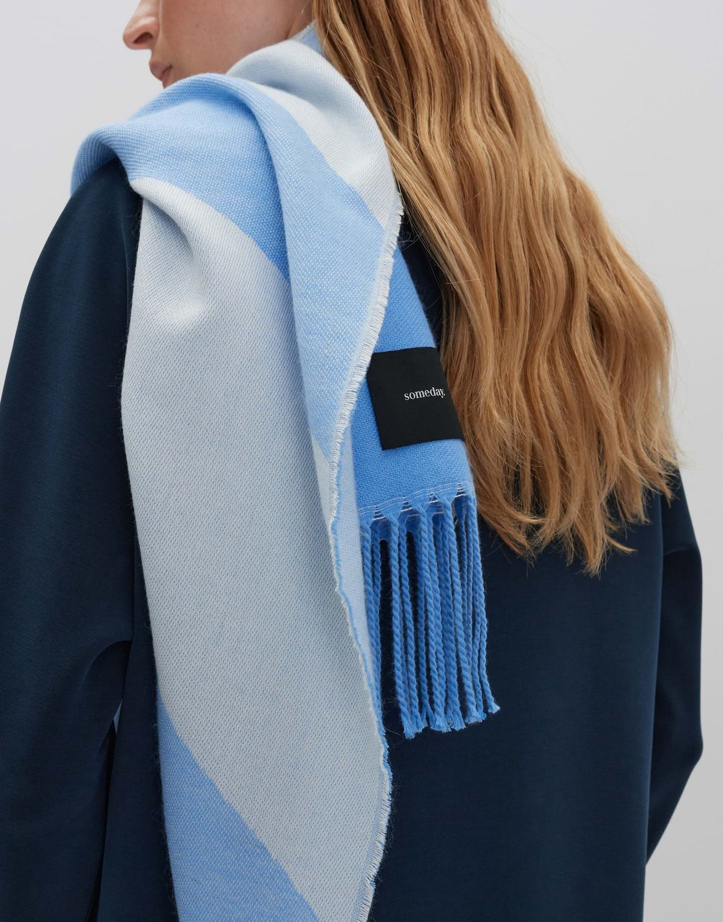 someday Damen Schal Bozard blau
