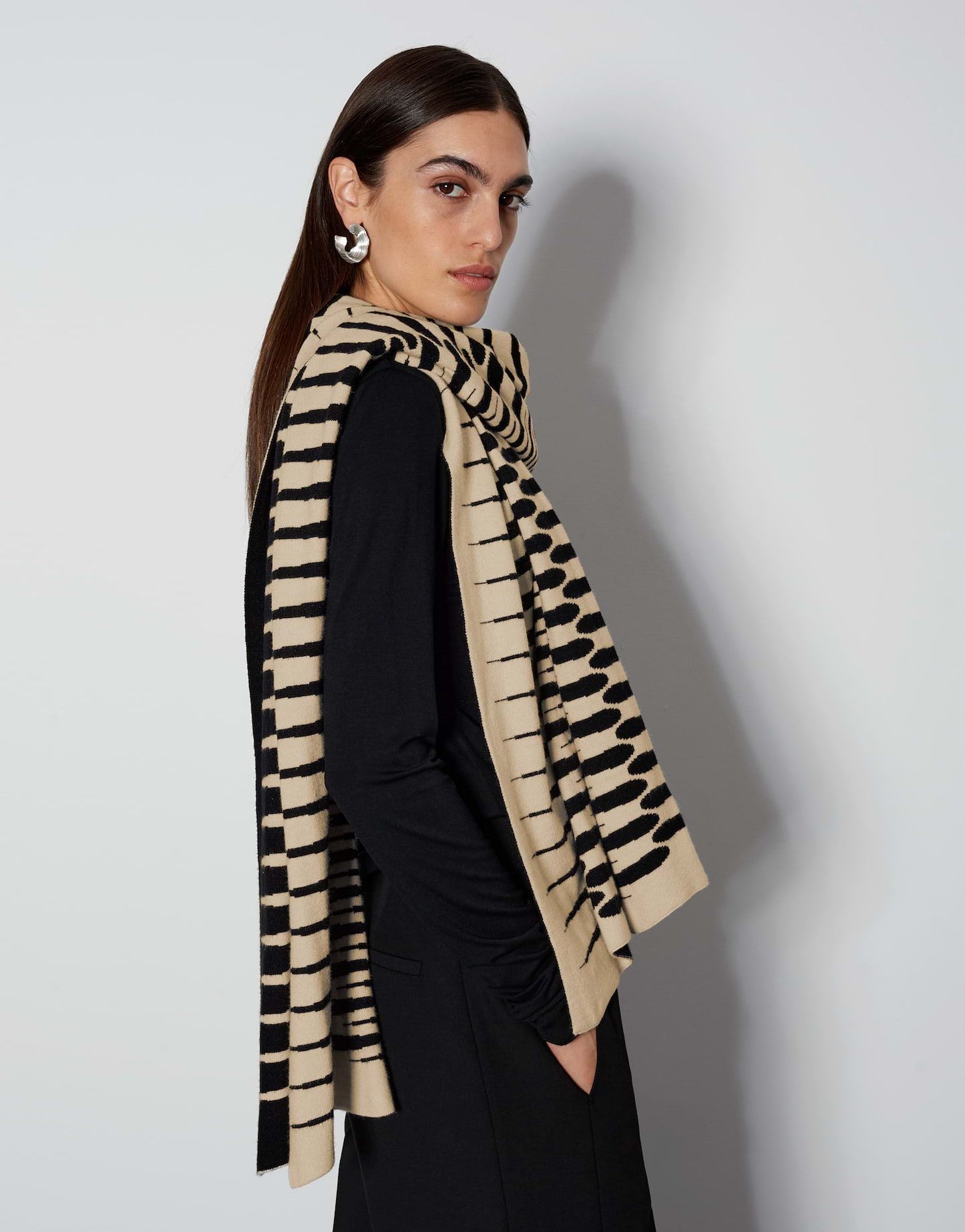 Belotta scarf schwarz