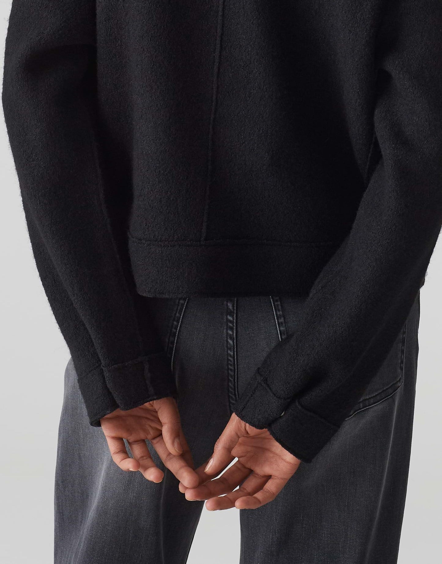 Opus Damen Jacke Hosana schwarz