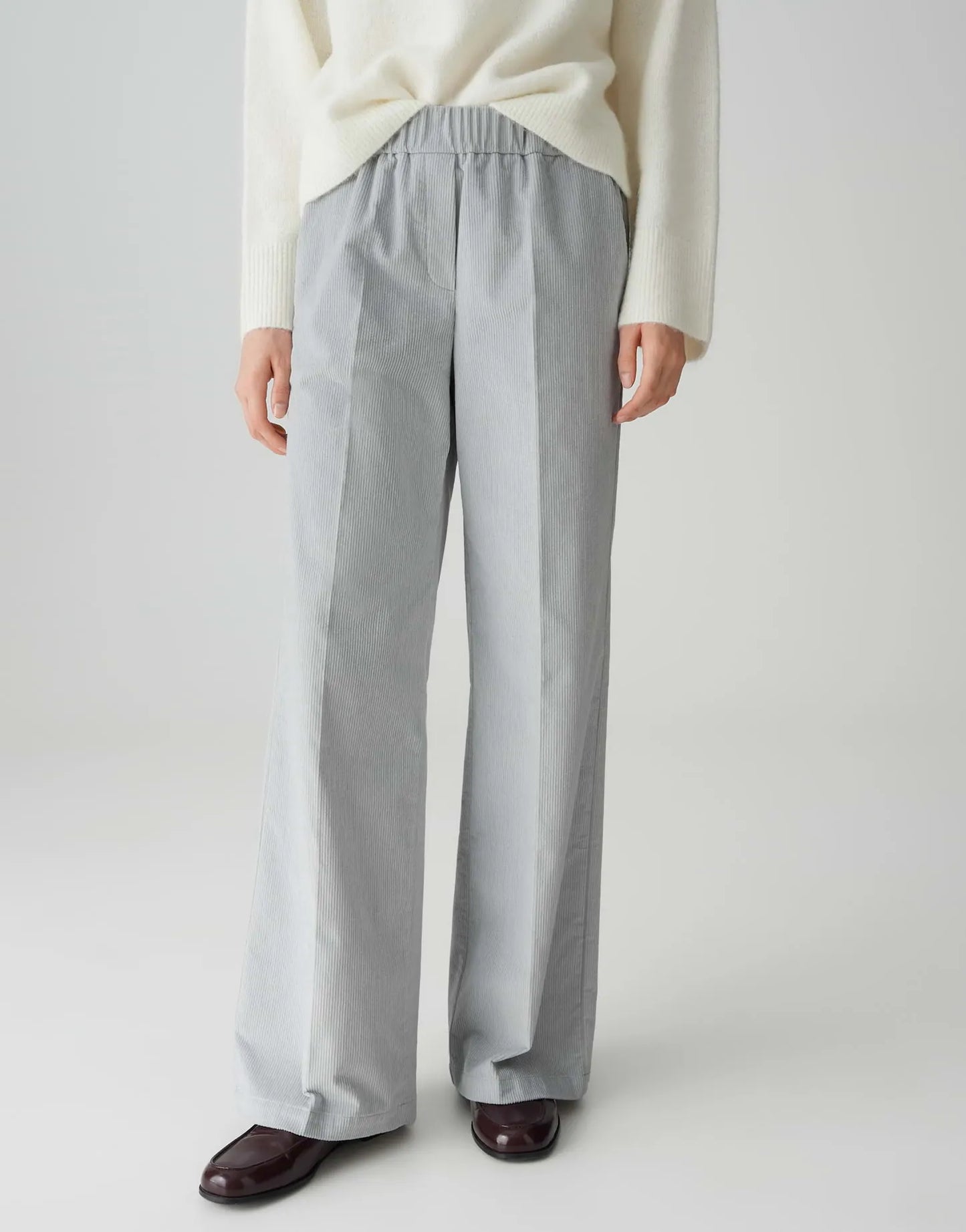 Opus Damen Hose grau