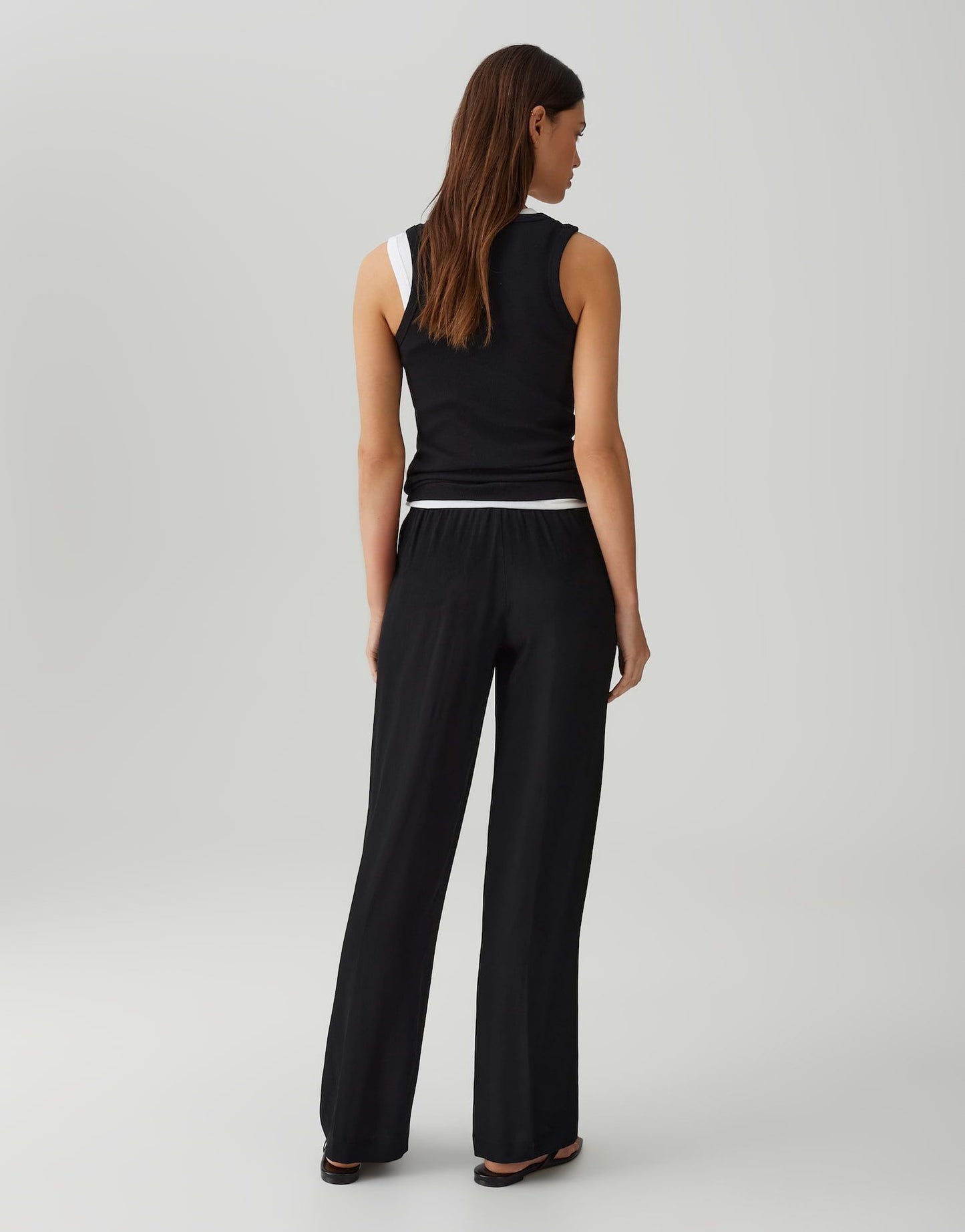 Opus Pants Damen Hose Malotta summer schwarz