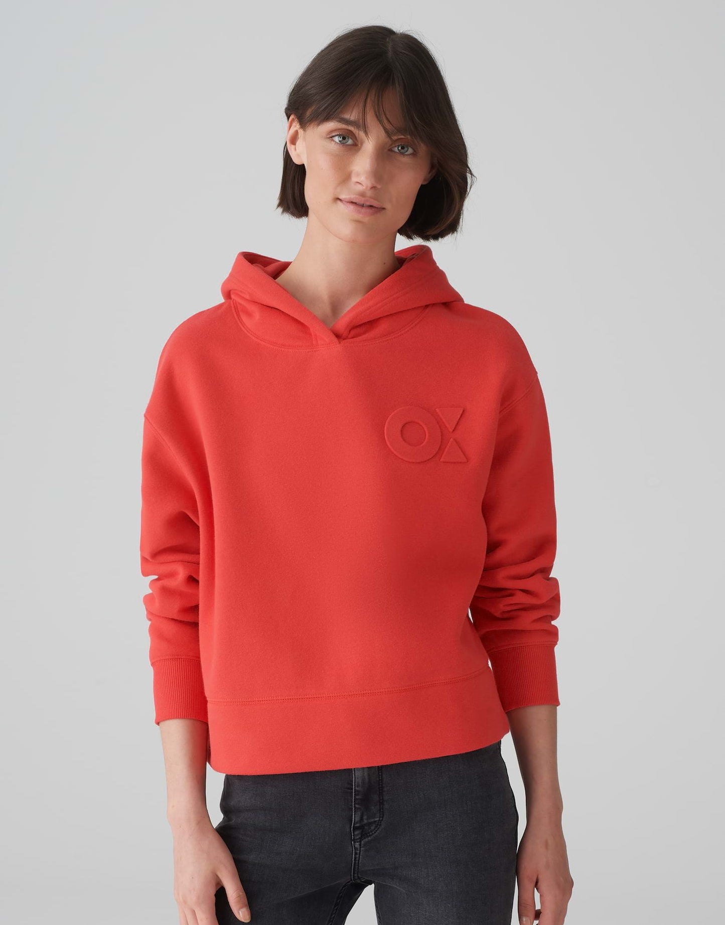 Opus Damen Hoodie Gartox rot