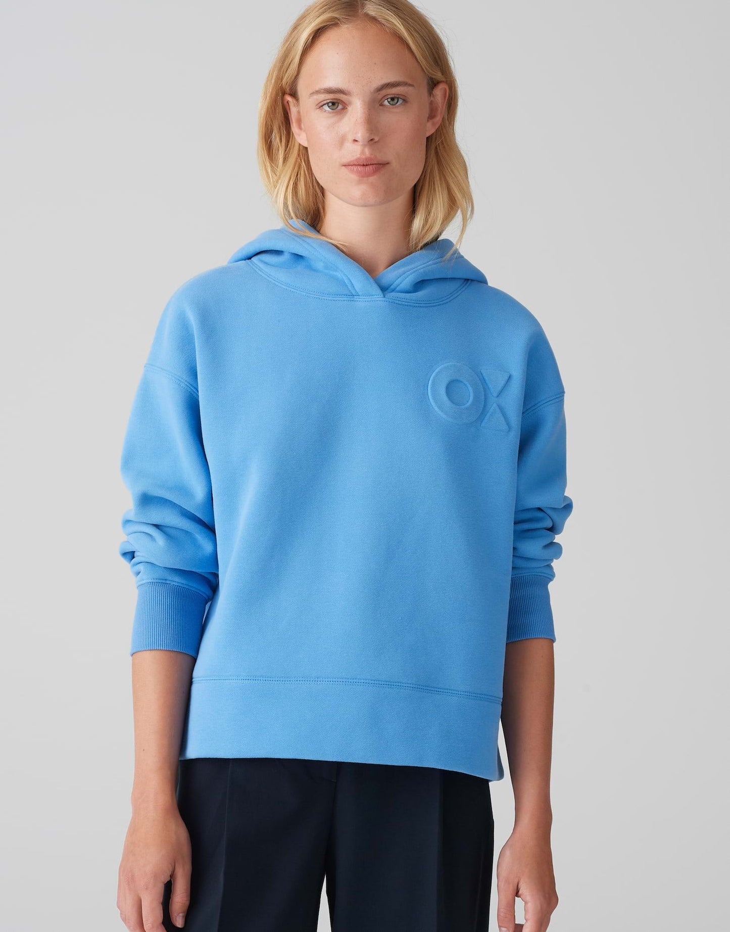 Opus Damen Hoodie Gartox blau