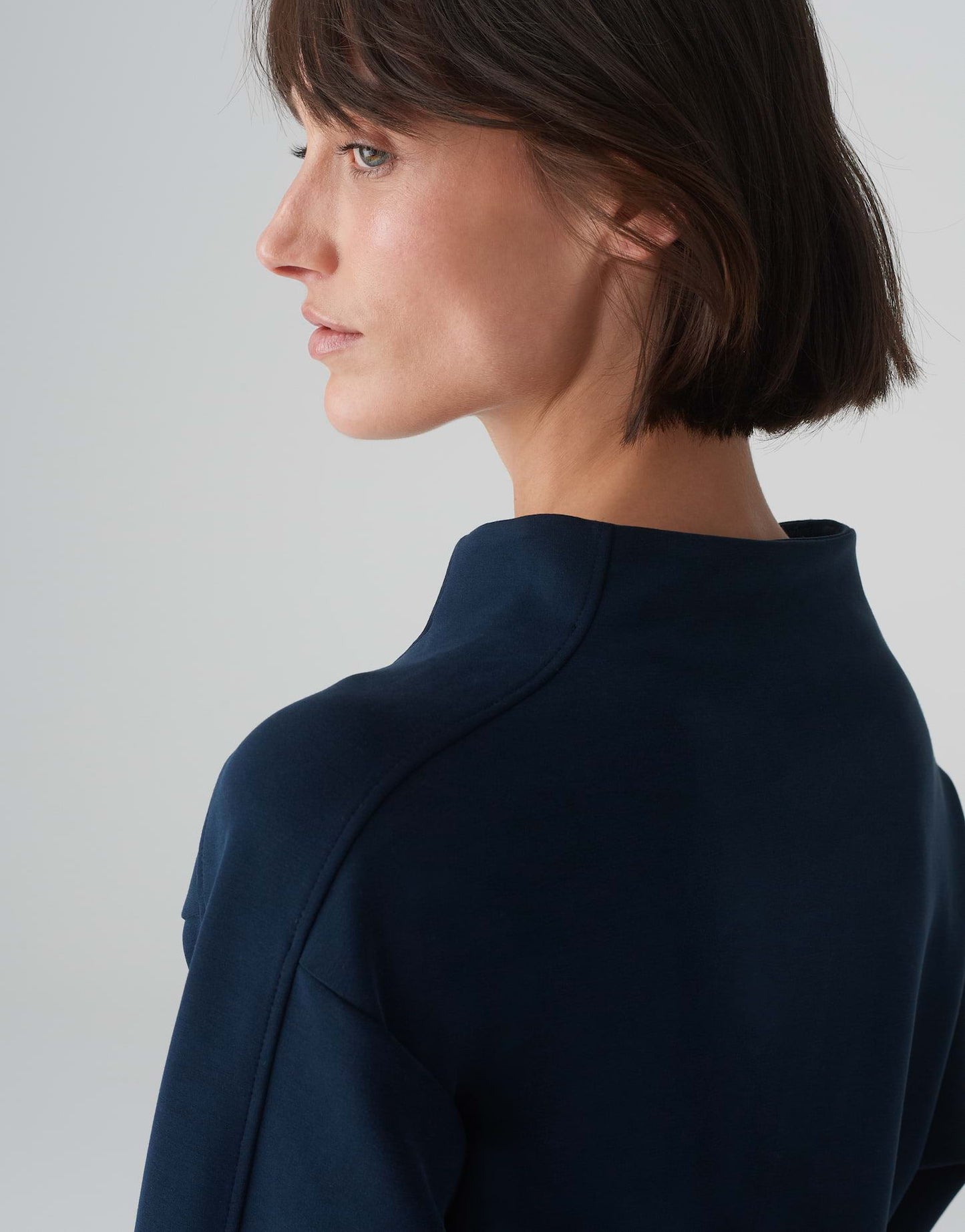 Opus Damen Sweater Galonine blau
