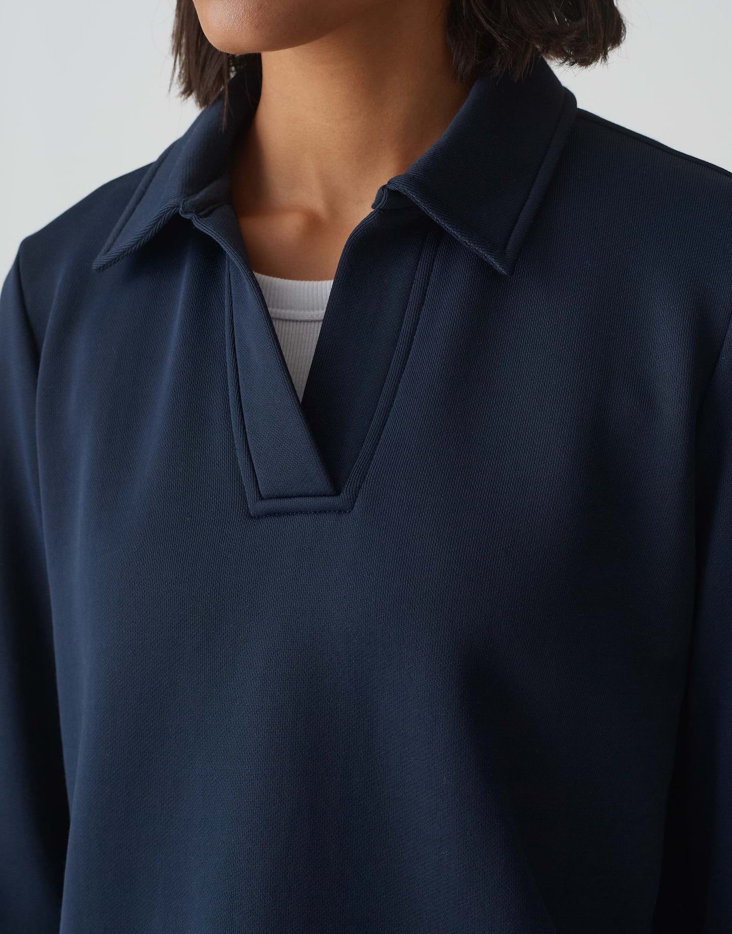 Opus Damen Sweat-Shirt Gonut blau