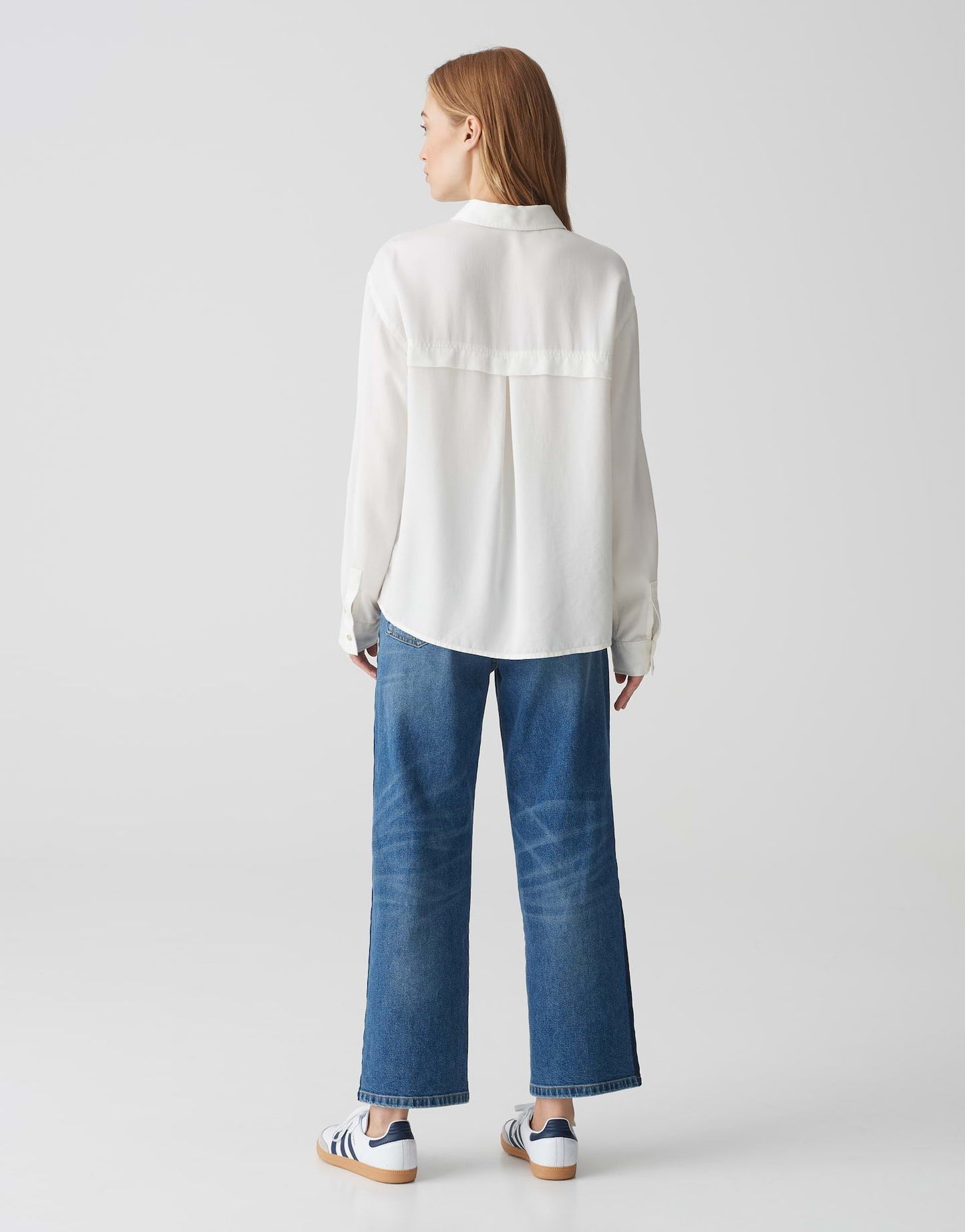 Opus Damen Bluse Falensa weiß