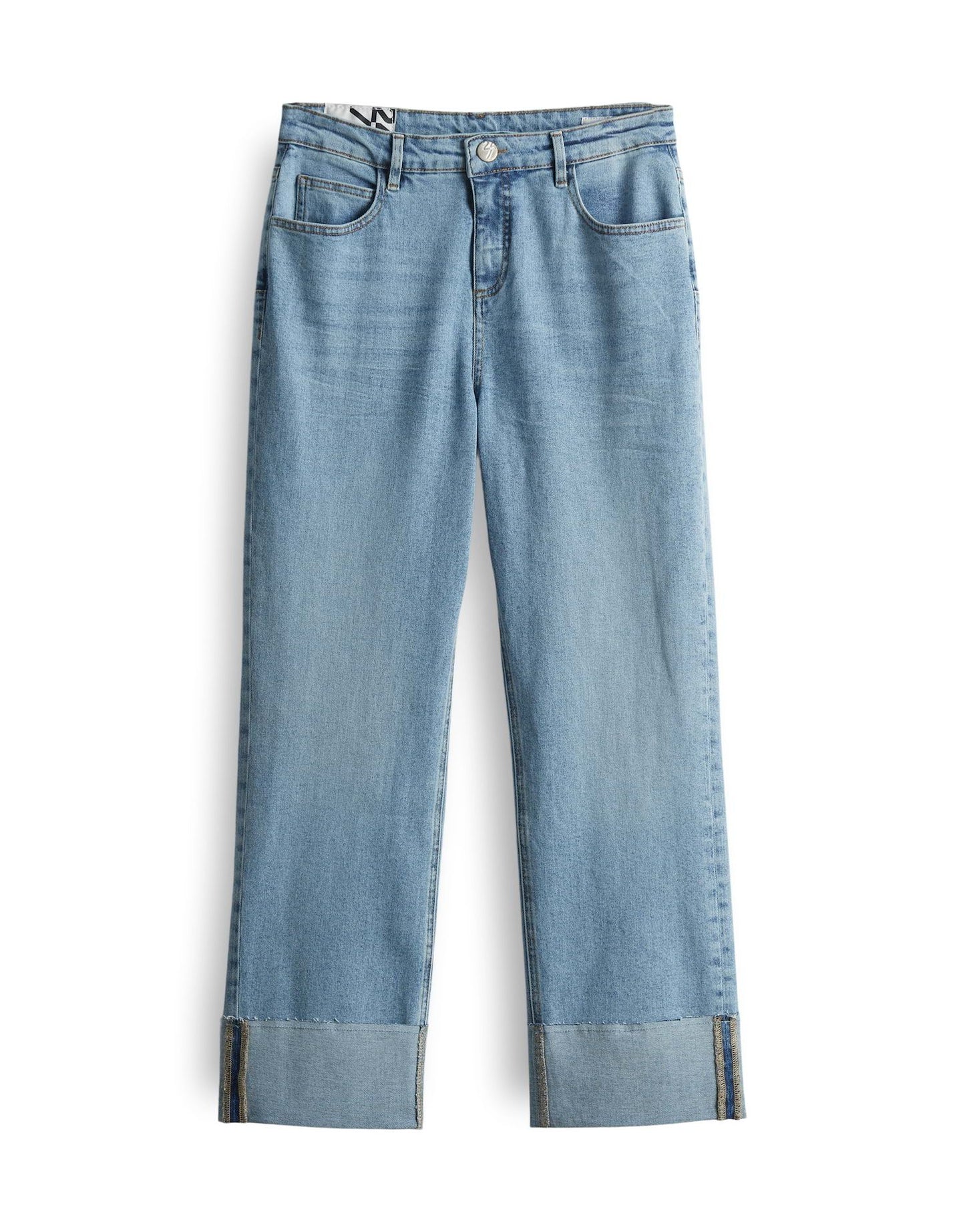 Opus Damen Jeans Lani turn up