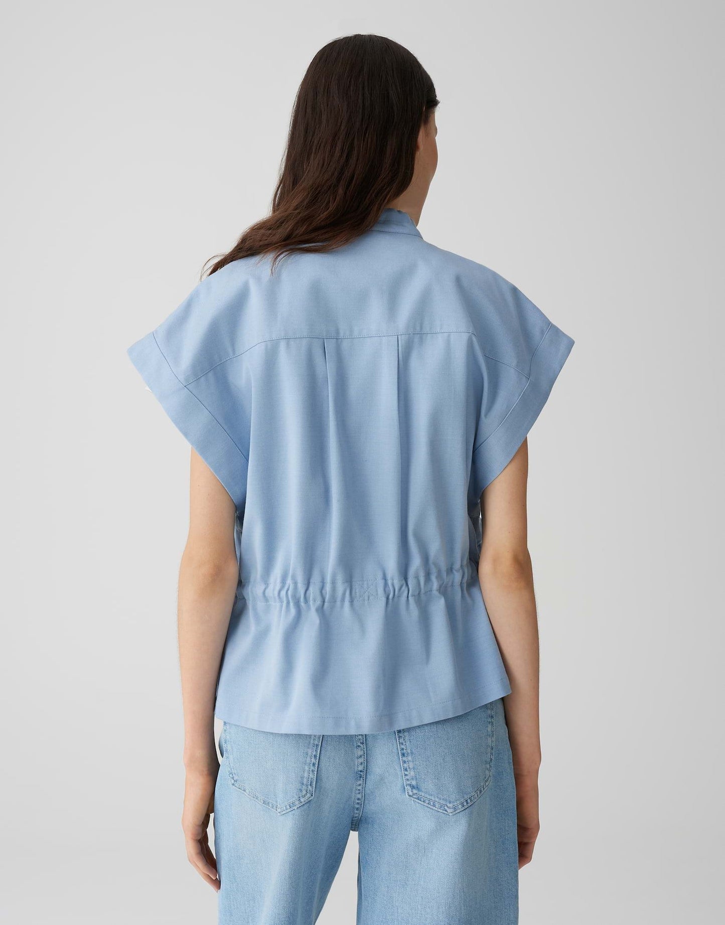 Opus Damen Weste Windra blau