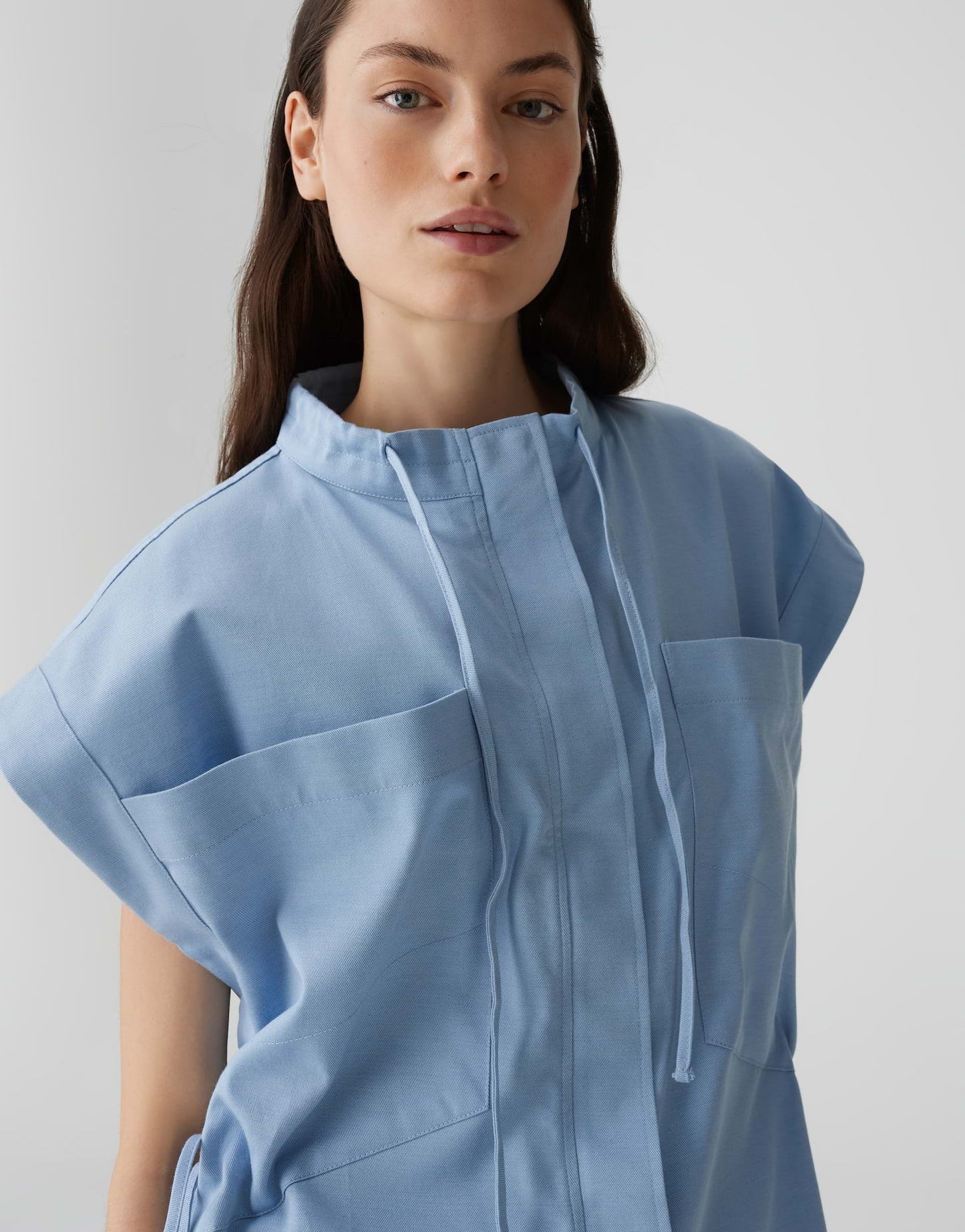 Opus Damen Weste Windra blau