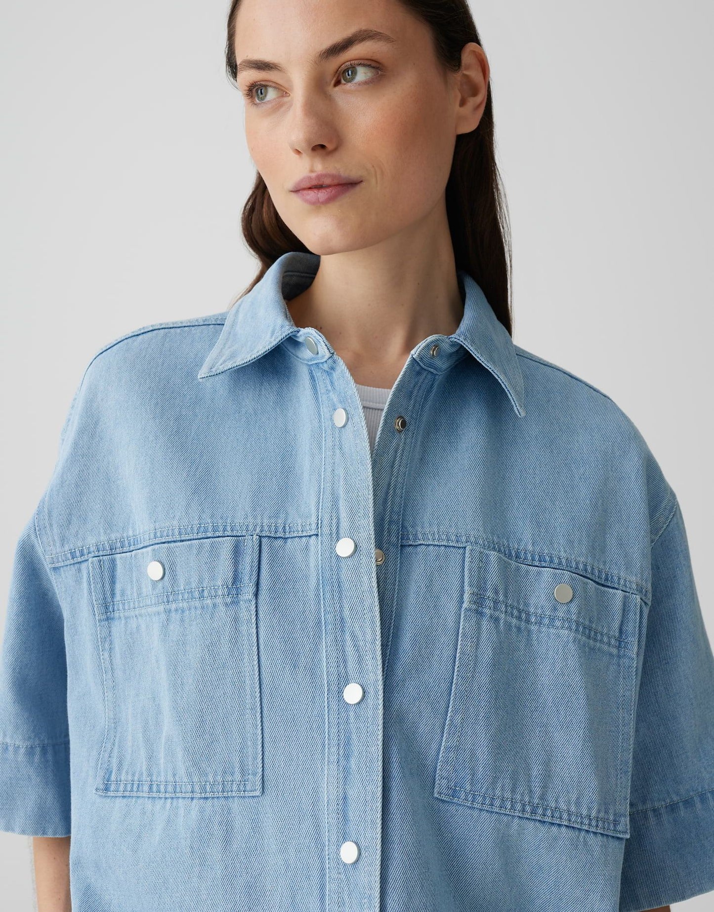 OPUS – Opus Damen Jeanshemd Ferlosa