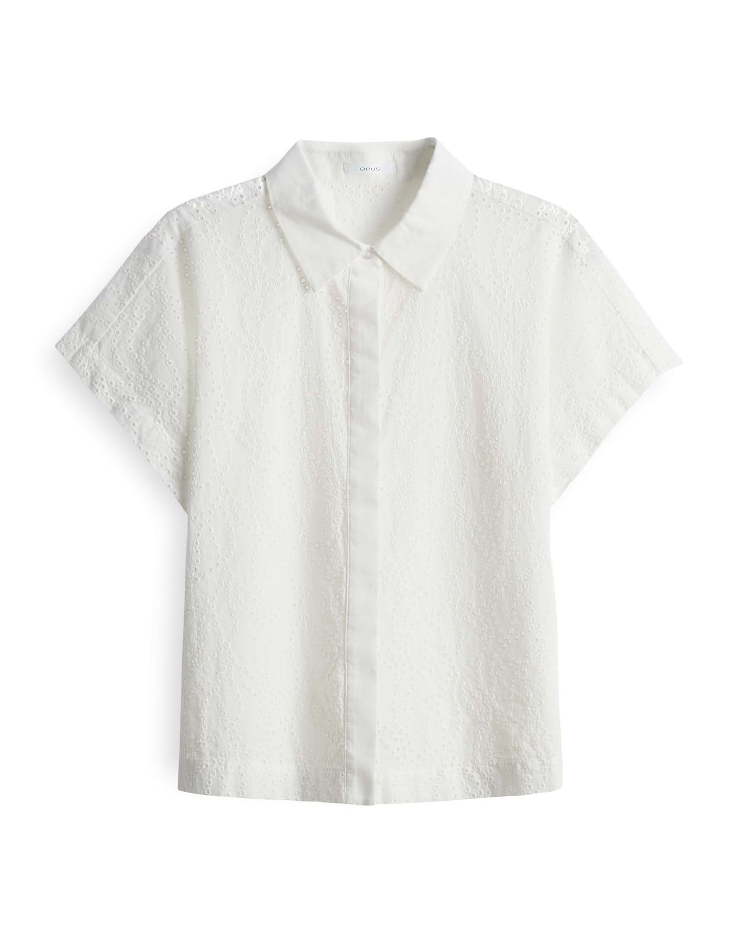 Opus Damen Shirt Fessin L weiß
