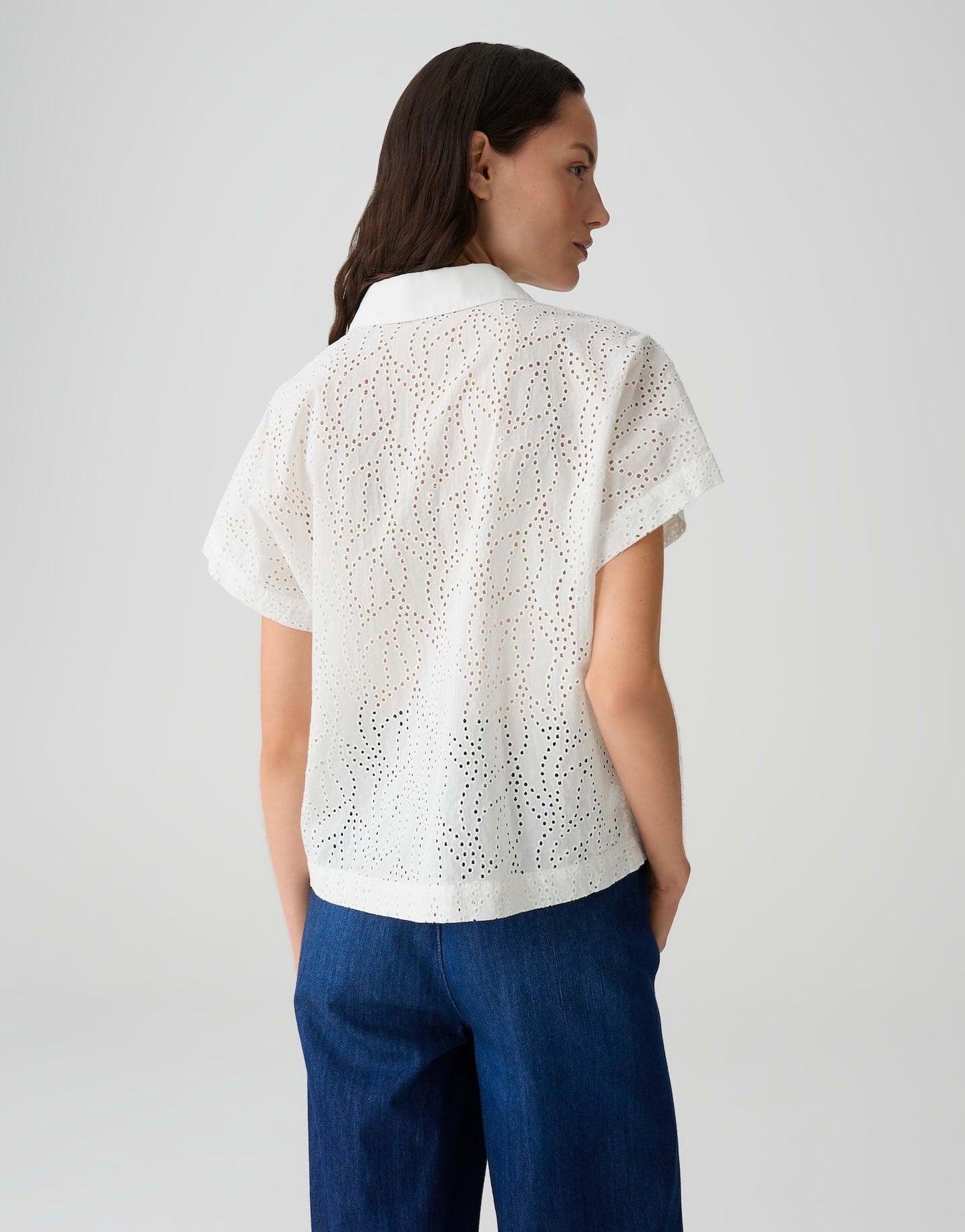 Opus Damen Shirt Fessin weiß
