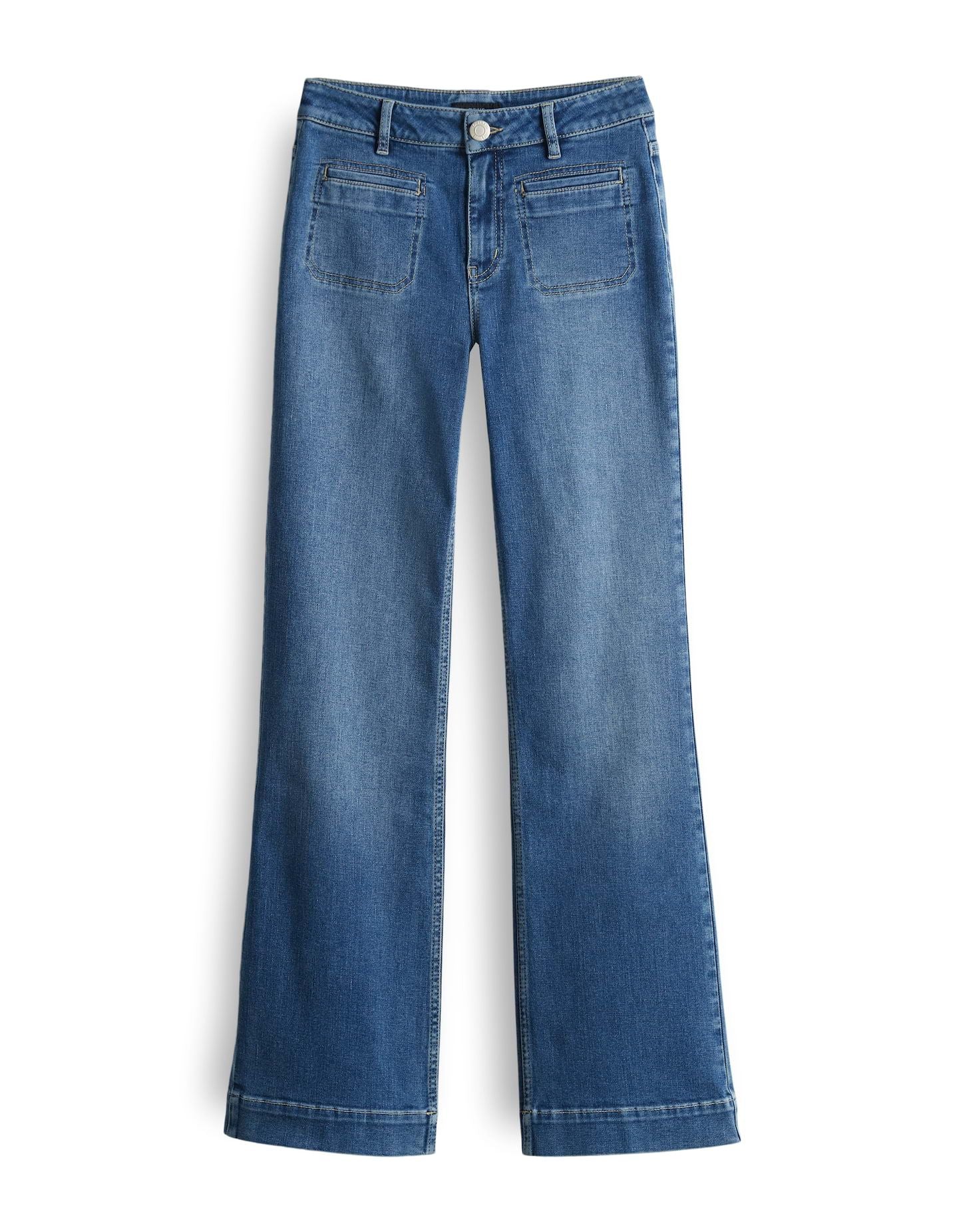 Opus Damen Jeans Ebbi long flared – Jaacks Fashion