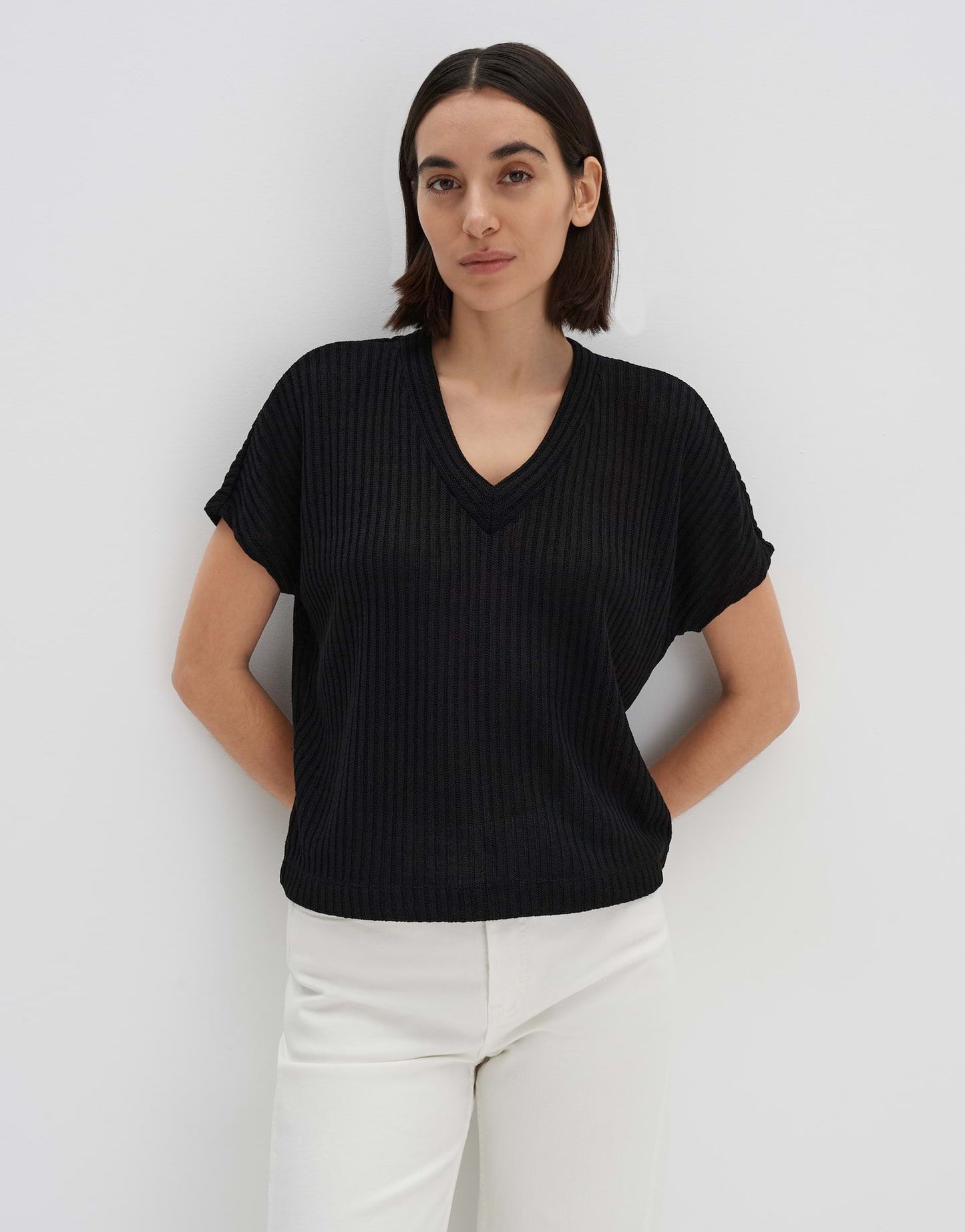 someday Damen Shirt Usadie schwarz