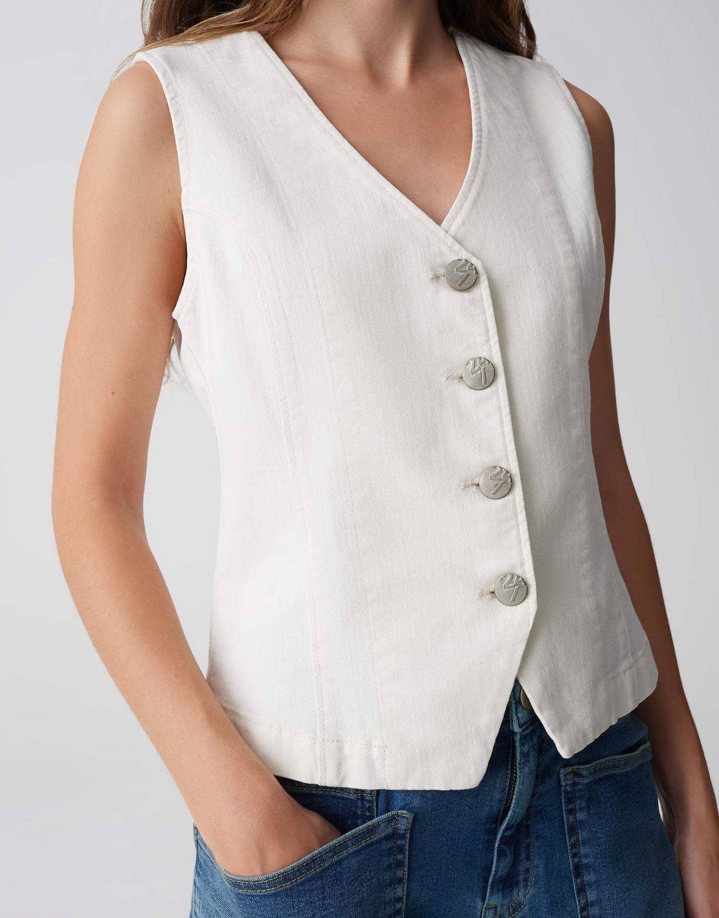 OPUS – Opus Damen Jeansweste Wilya