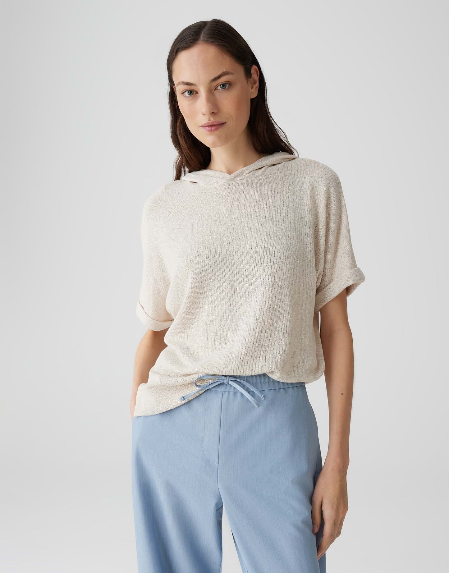 Opus Damen Shirt Sedini weiß
