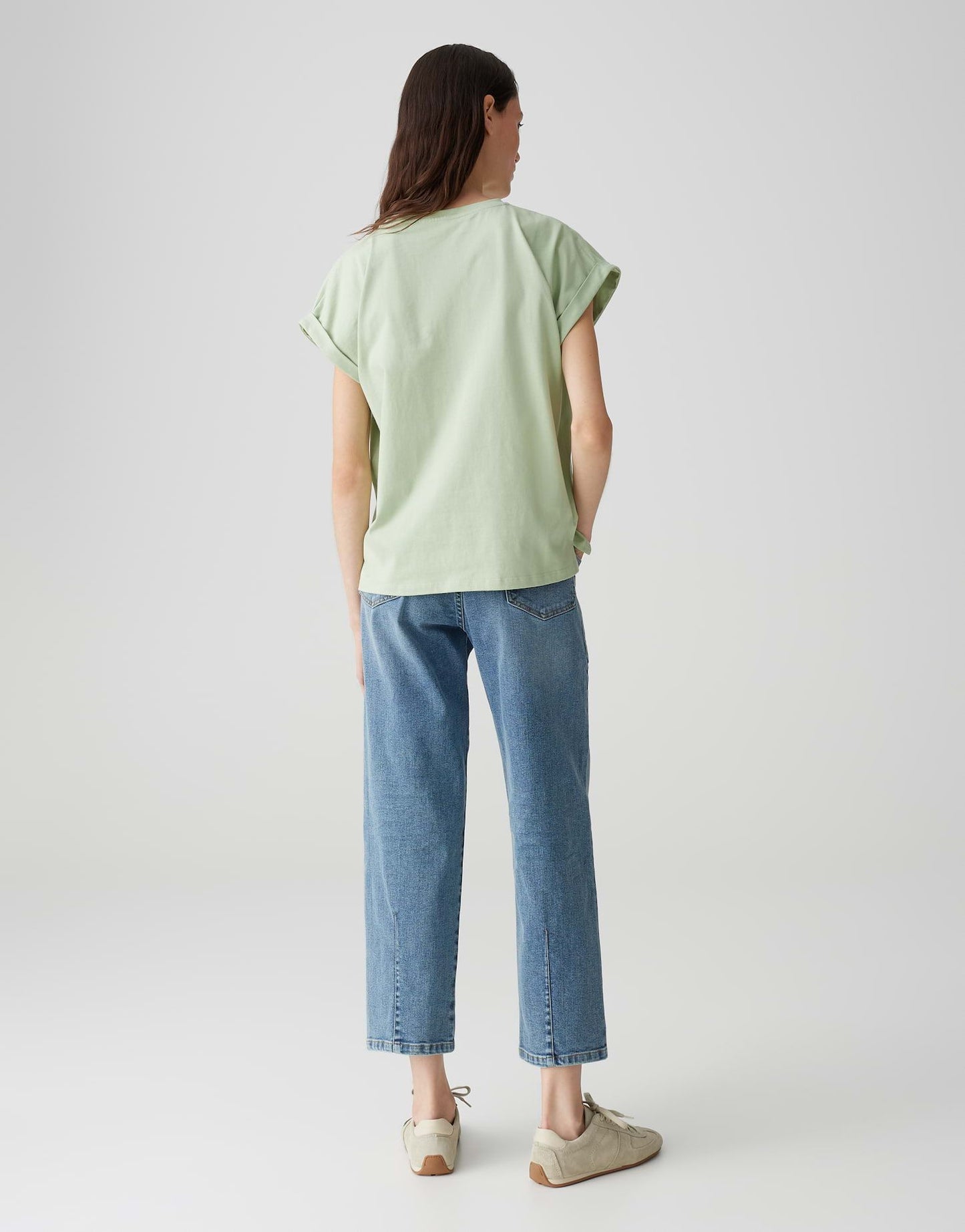 Opus Damen Shirt Sparis grün